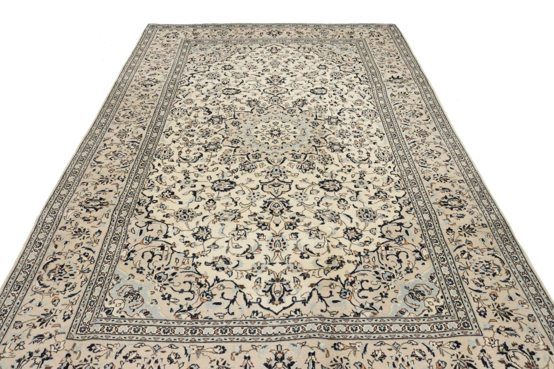 Handgeknüpfter Kashan Perserteppich 203 × 320 cm