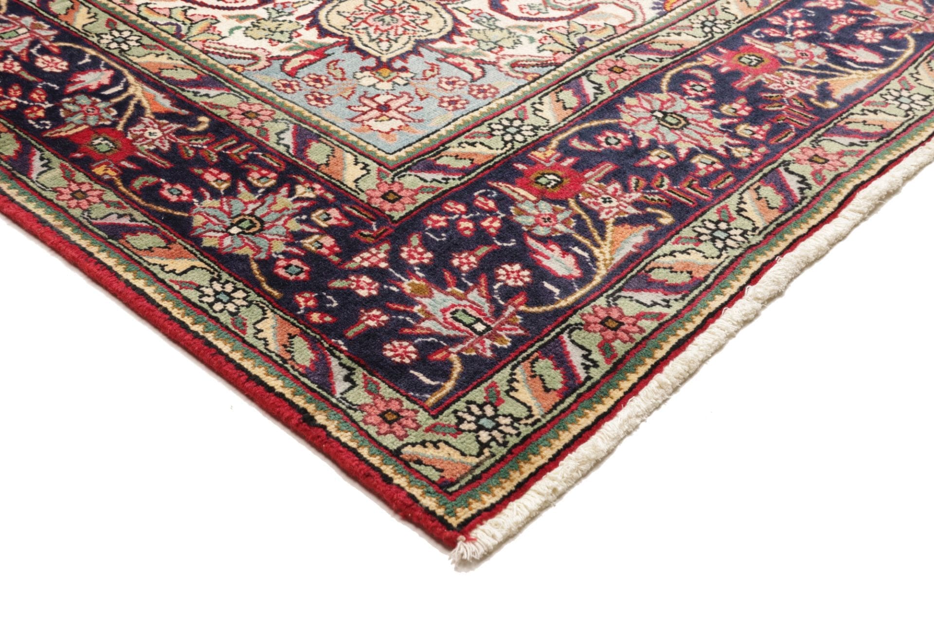 Täbriz Perserteppich 201 × 310 cm aus Wolle, handgeknüpft