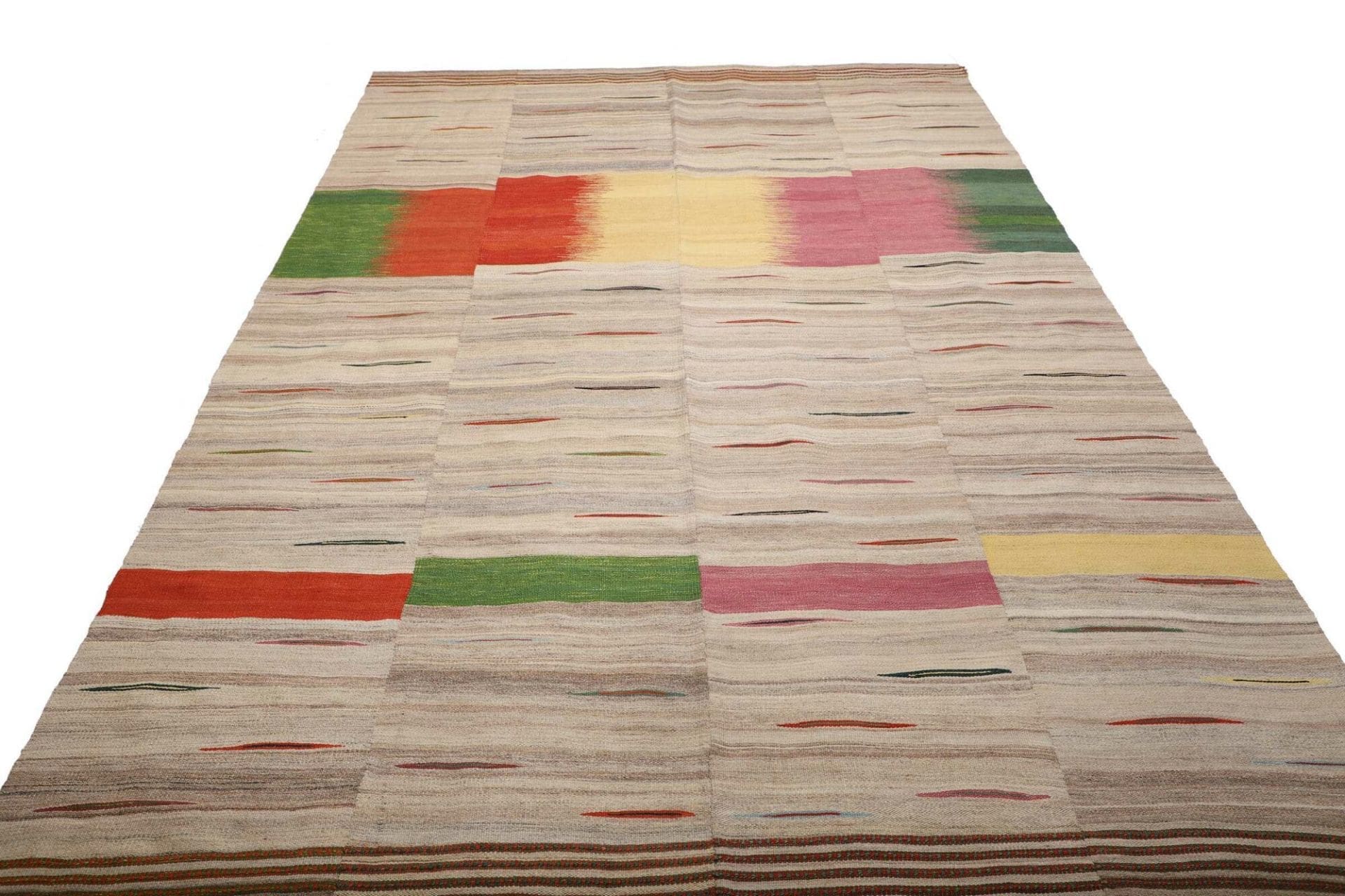 Handgewebter Kelim Perserteppich 210 × 324 cm