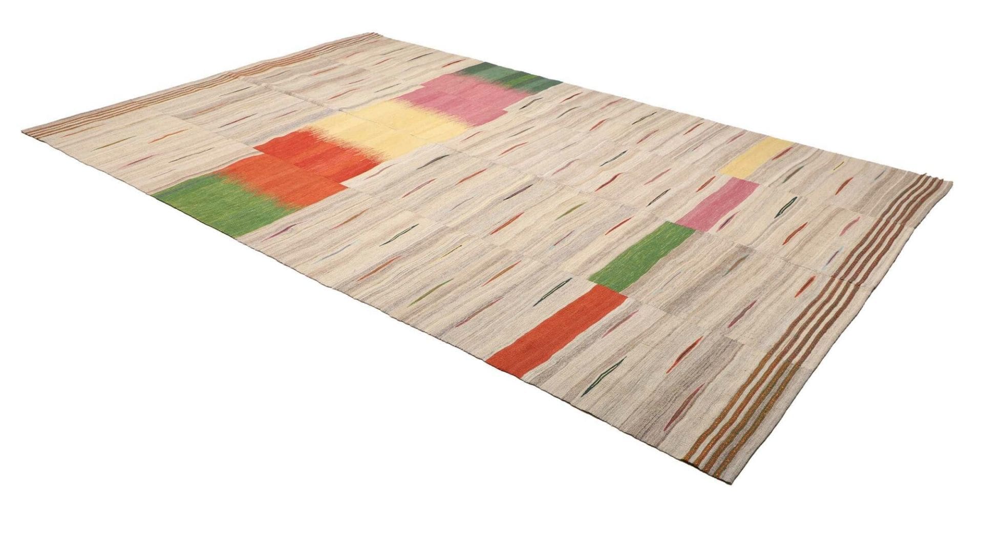 Handgewebter Kelim Perserteppich 210 × 324 cm
