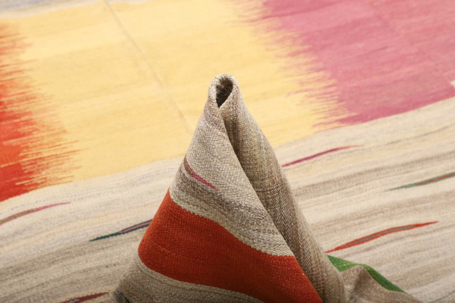 Handgewebter Kelim Perserteppich 210 × 324 cm