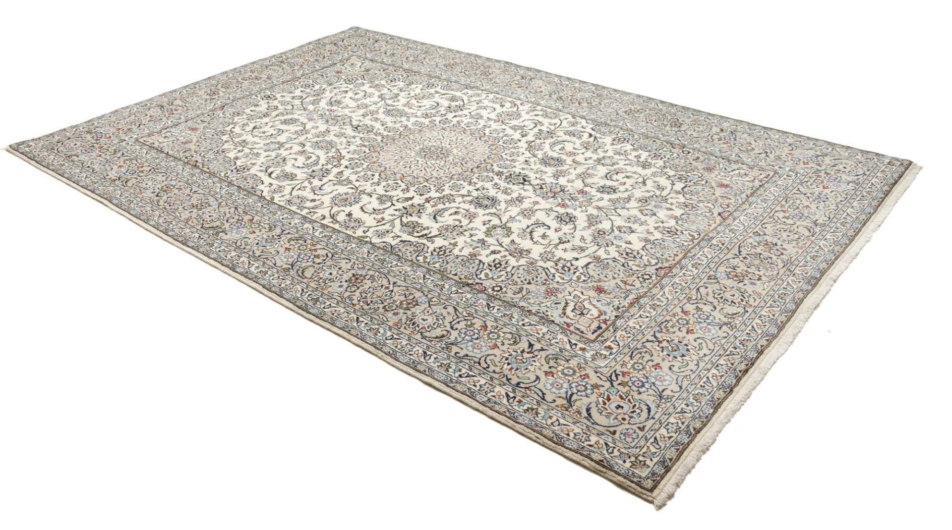 Handgeknüpfter Kashan Perserteppich 199 × 296 cm