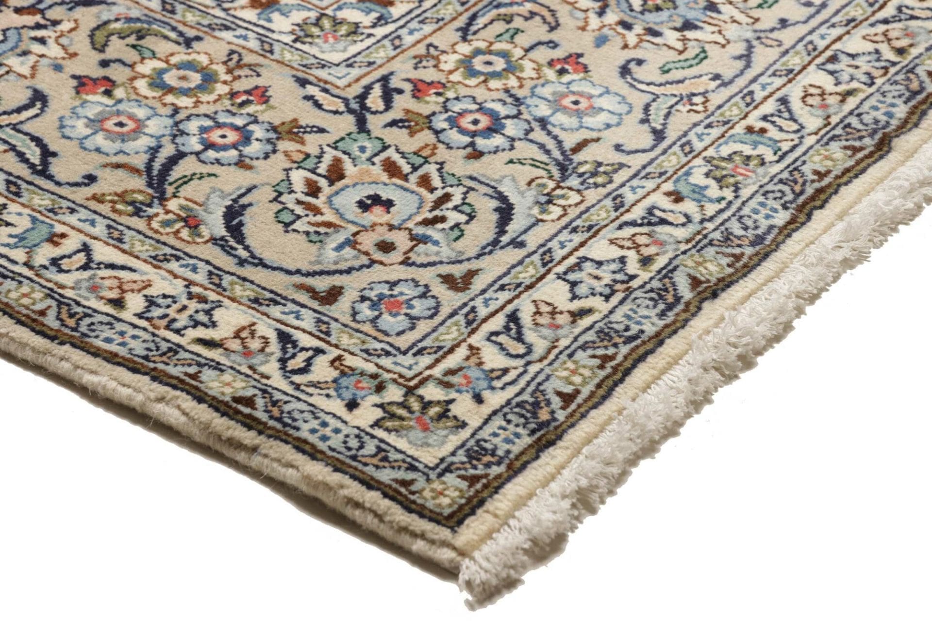 Handgeknüpfter Kashan Perserteppich 199 × 296 cm