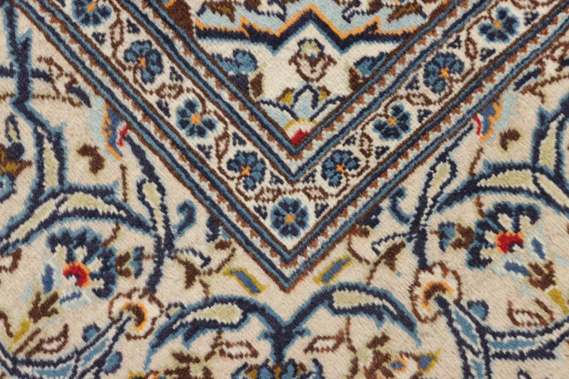 Kashan Perserteppich aus Iran, 198 × 293 cm