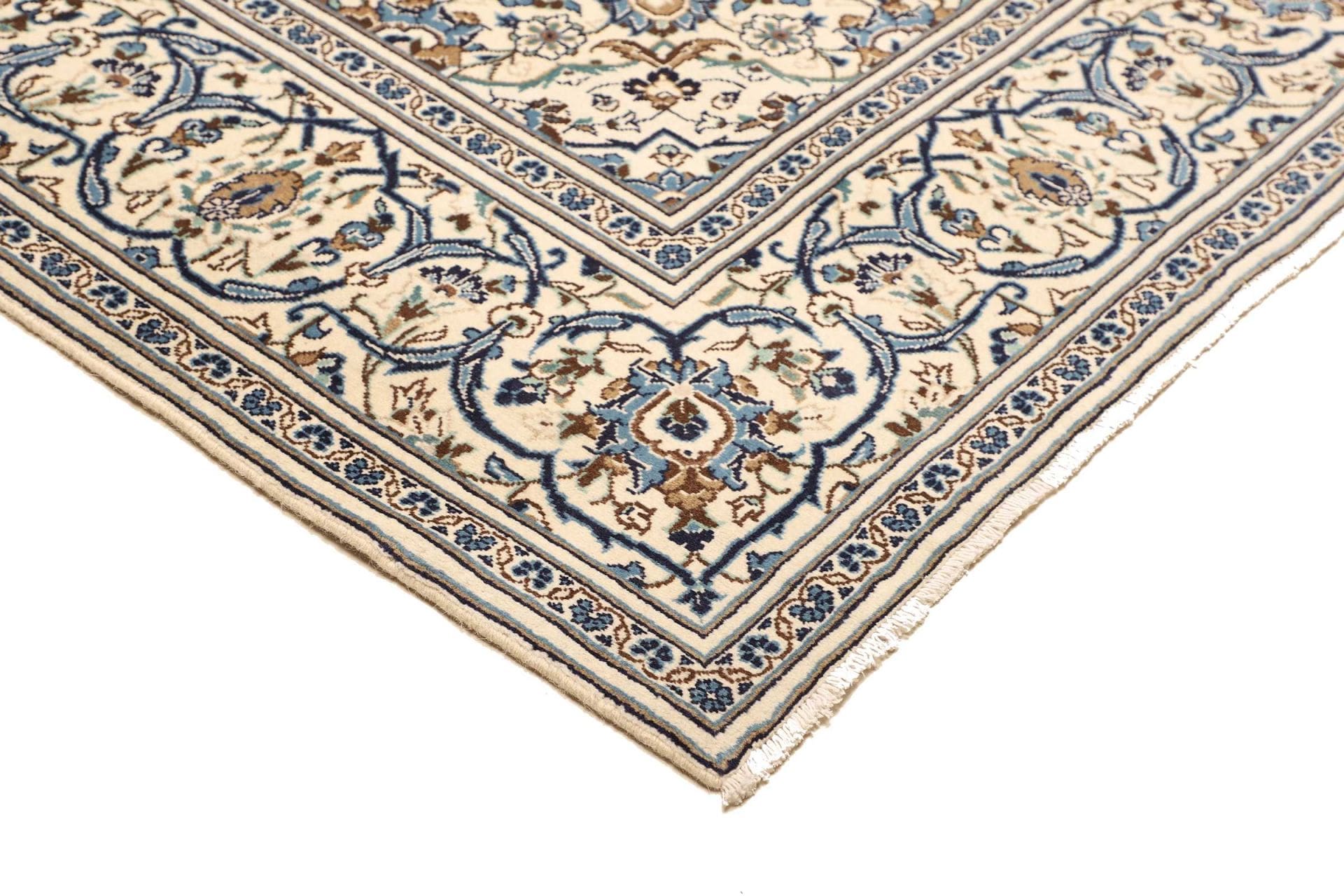 Kashan Perserteppich aus Iran, 198 × 305 cm