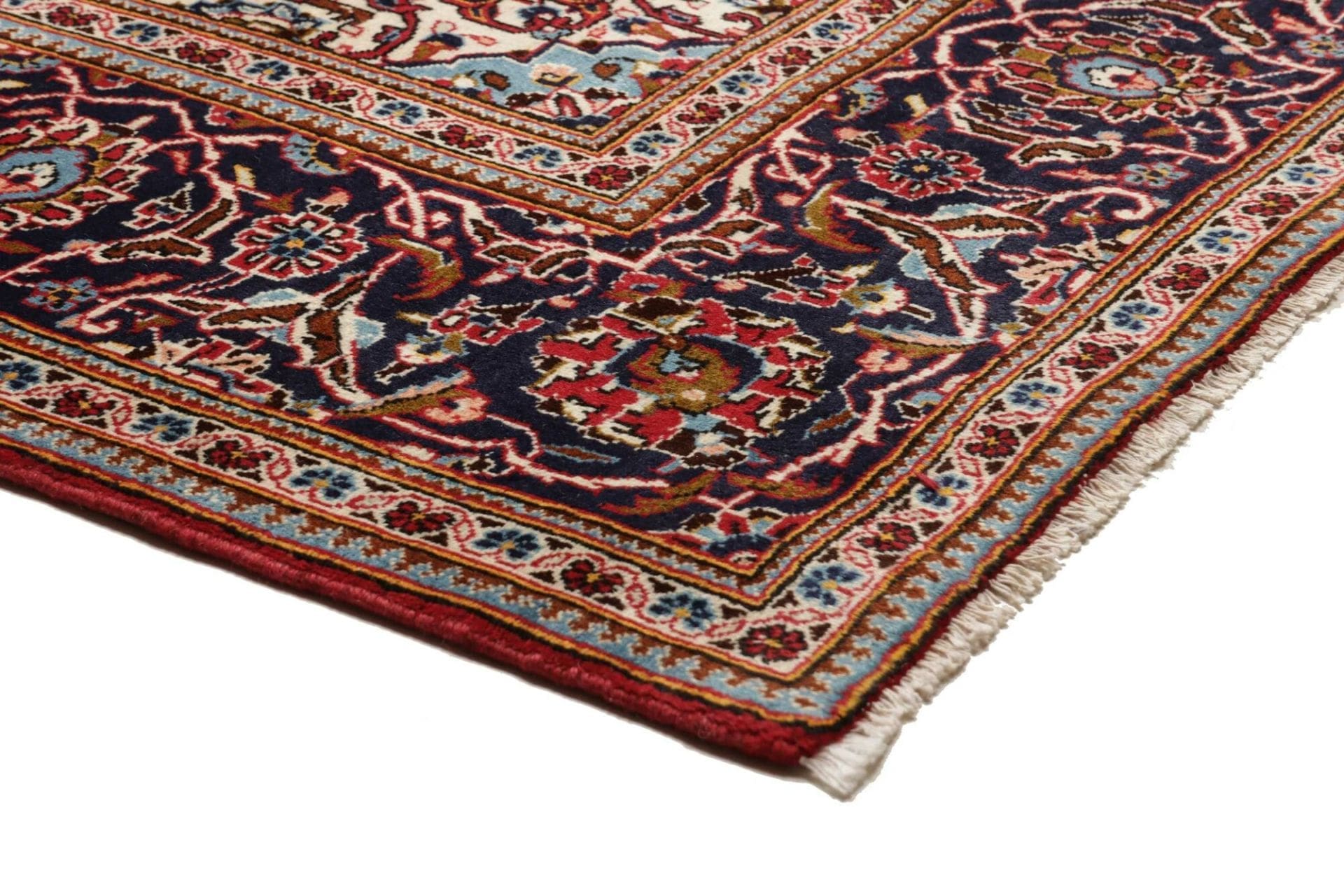 Kashan Perserteppich aus Iran, 200 × 308 cm