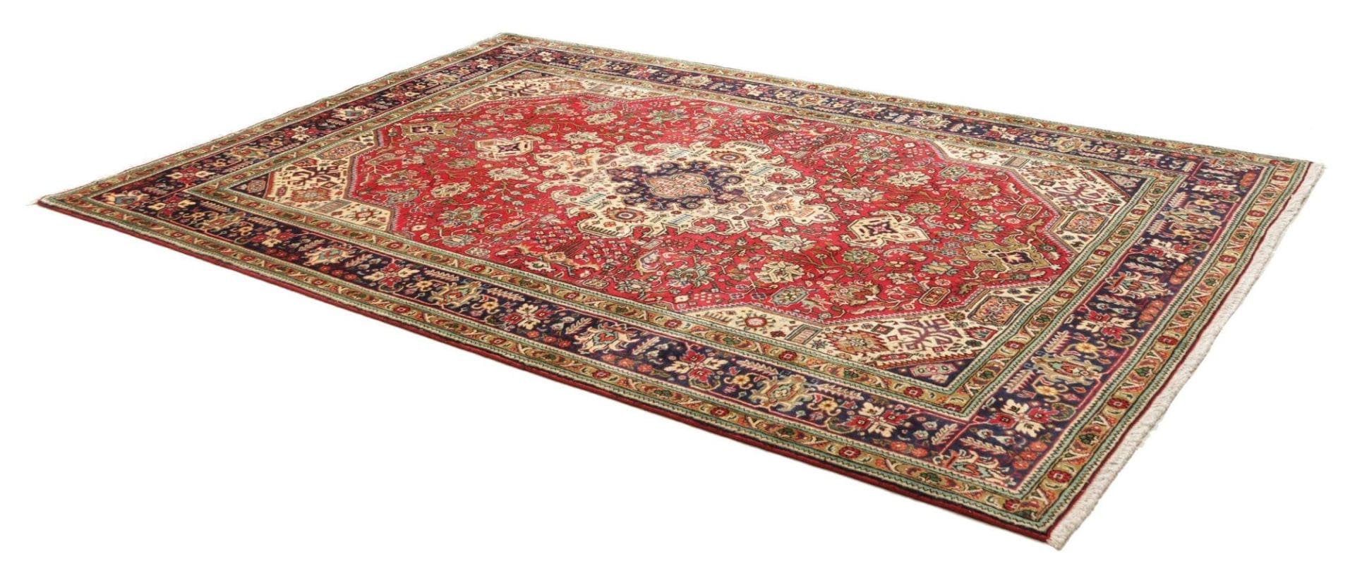Handgeknüpfter Täbriz Perserteppich 203 × 296 cm