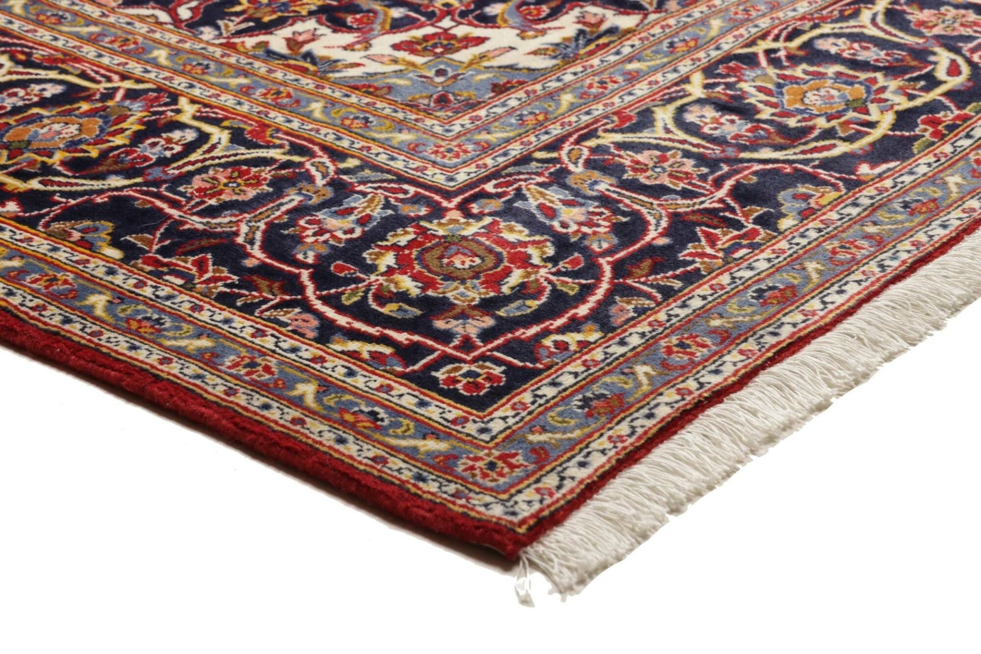 Kashan Perserteppich aus Iran, 206 × 293 cm
