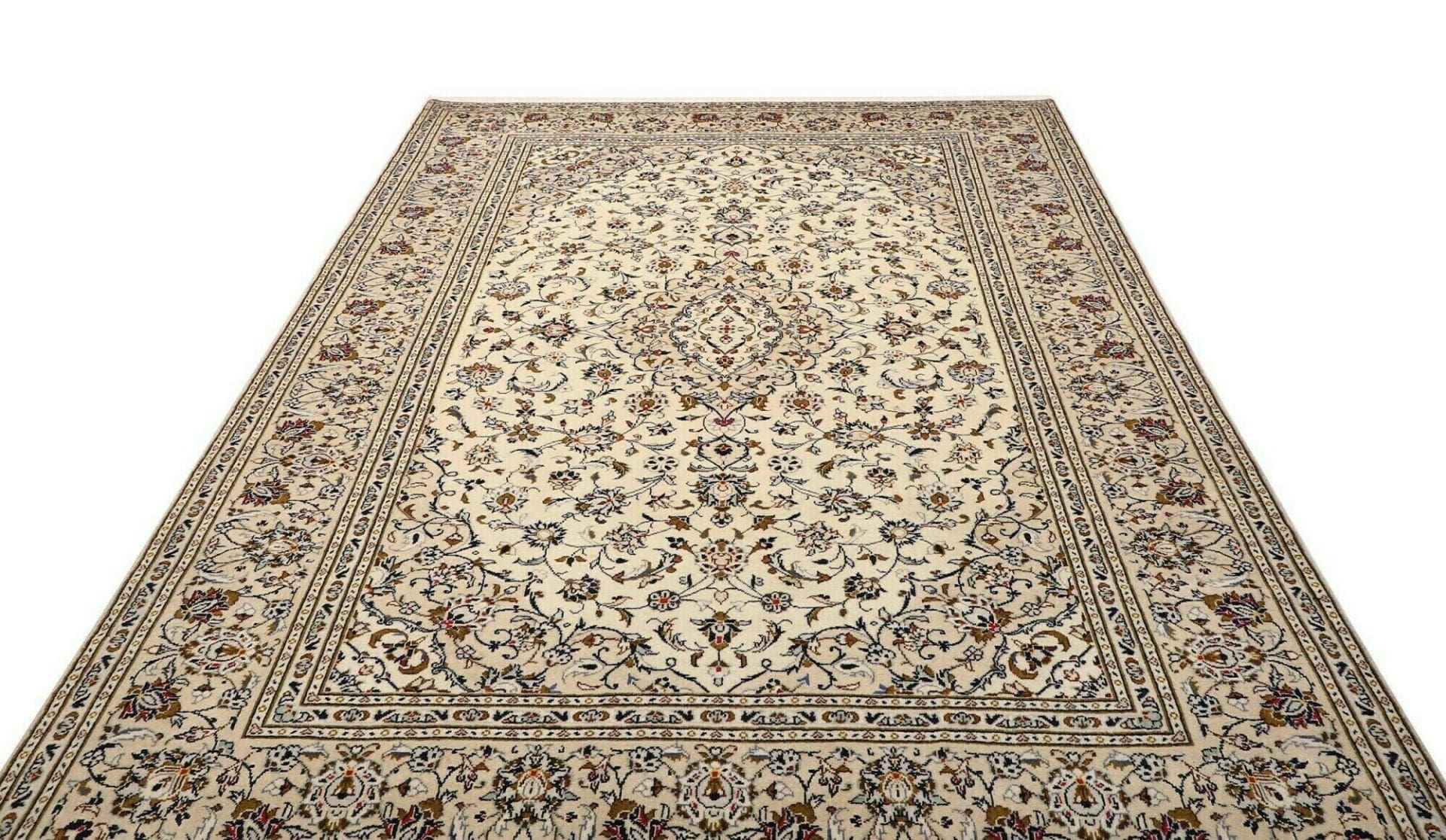 kashan-teppich-205-x-305cm-handgeknupft-perserteppich-wolle-3 Kashan Perserteppich aus Iran, 205 × 305 cm
