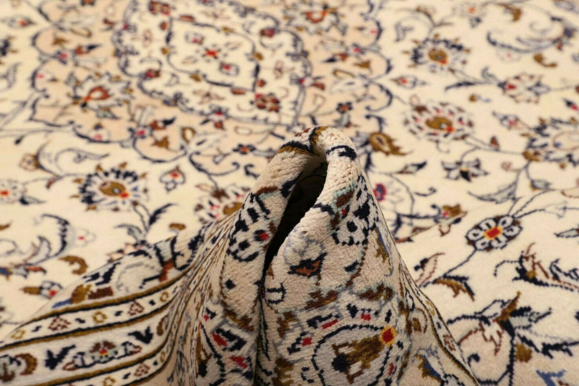 kashan-teppich-205-x-305cm-handgeknupft-perserteppich-wolle-8 Kashan Perserteppich aus Iran, 205 × 305 cm
