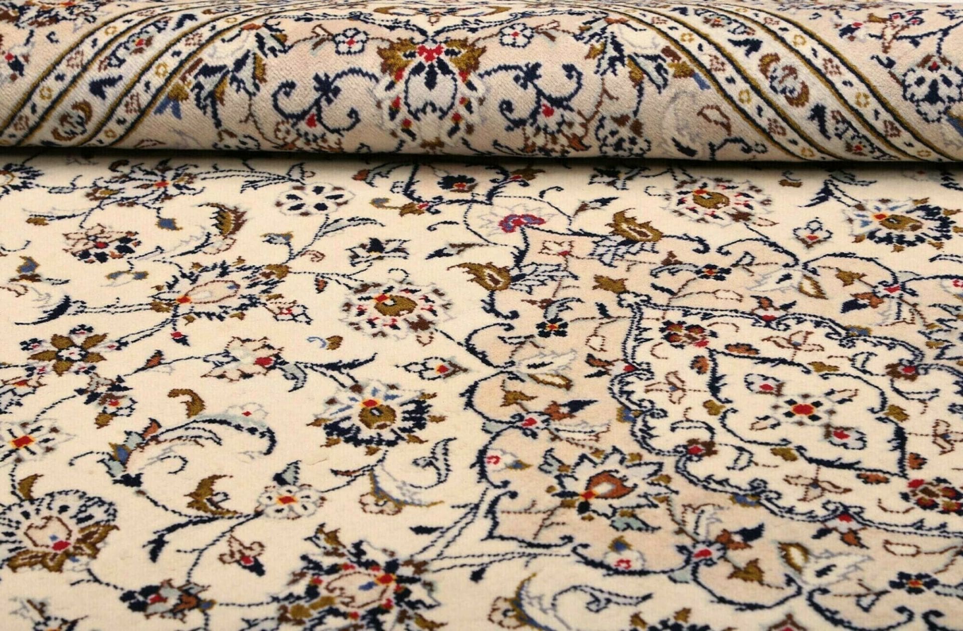 kashan-teppich-205-x-305cm-handgeknupft-perserteppich-wolle-9 Kashan Perserteppich aus Iran, 205 × 305 cm