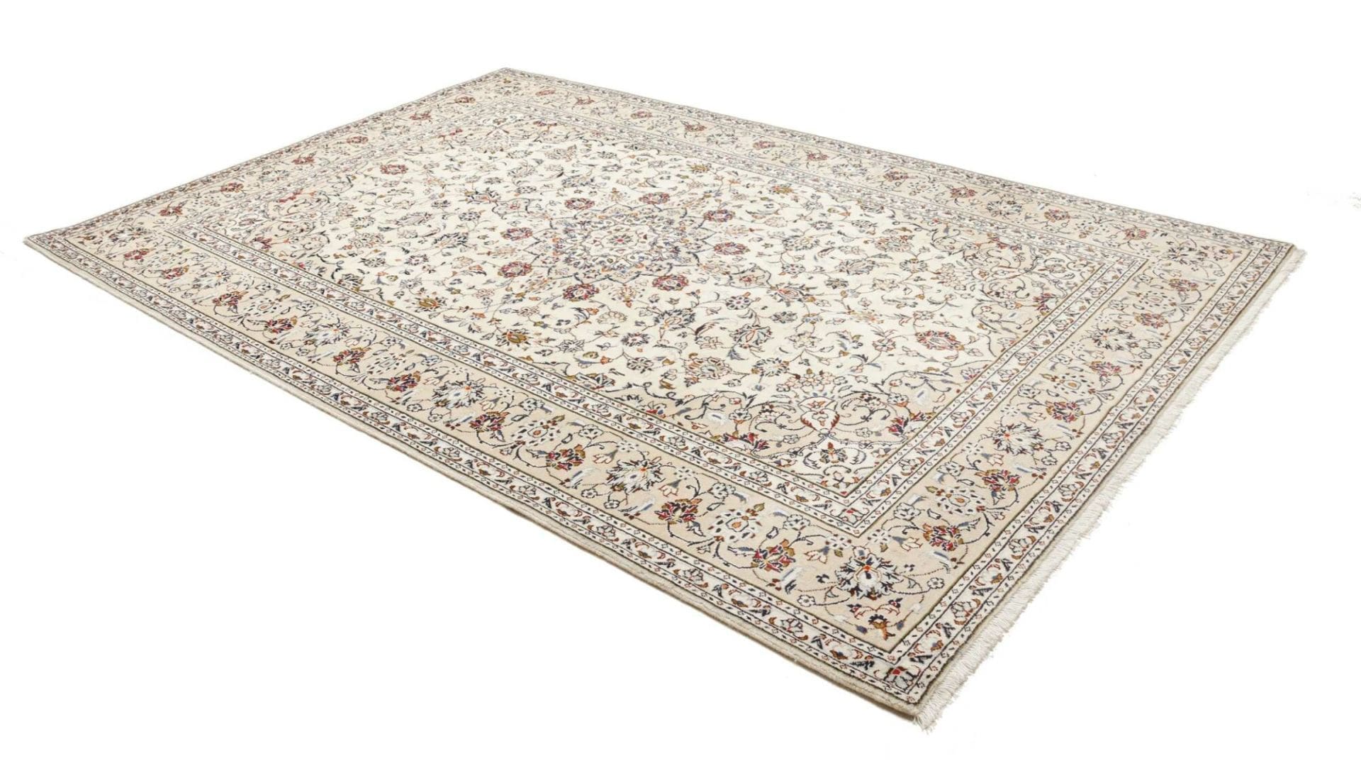 Kashan Perserteppich 203 × 300 cm aus Wolle, handgeknüpft