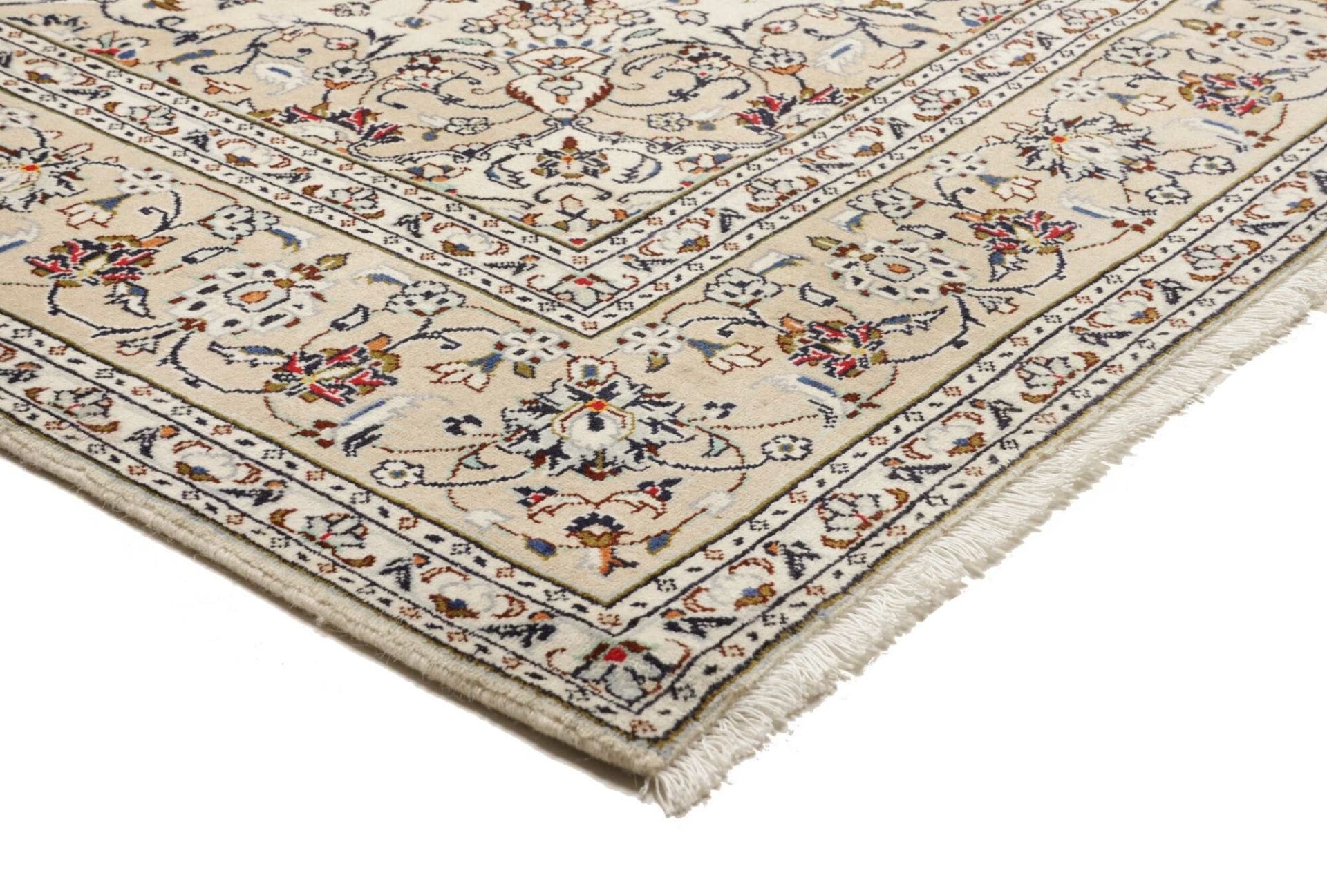 Kashan Perserteppich 203 × 300 cm aus Wolle, handgeknüpft