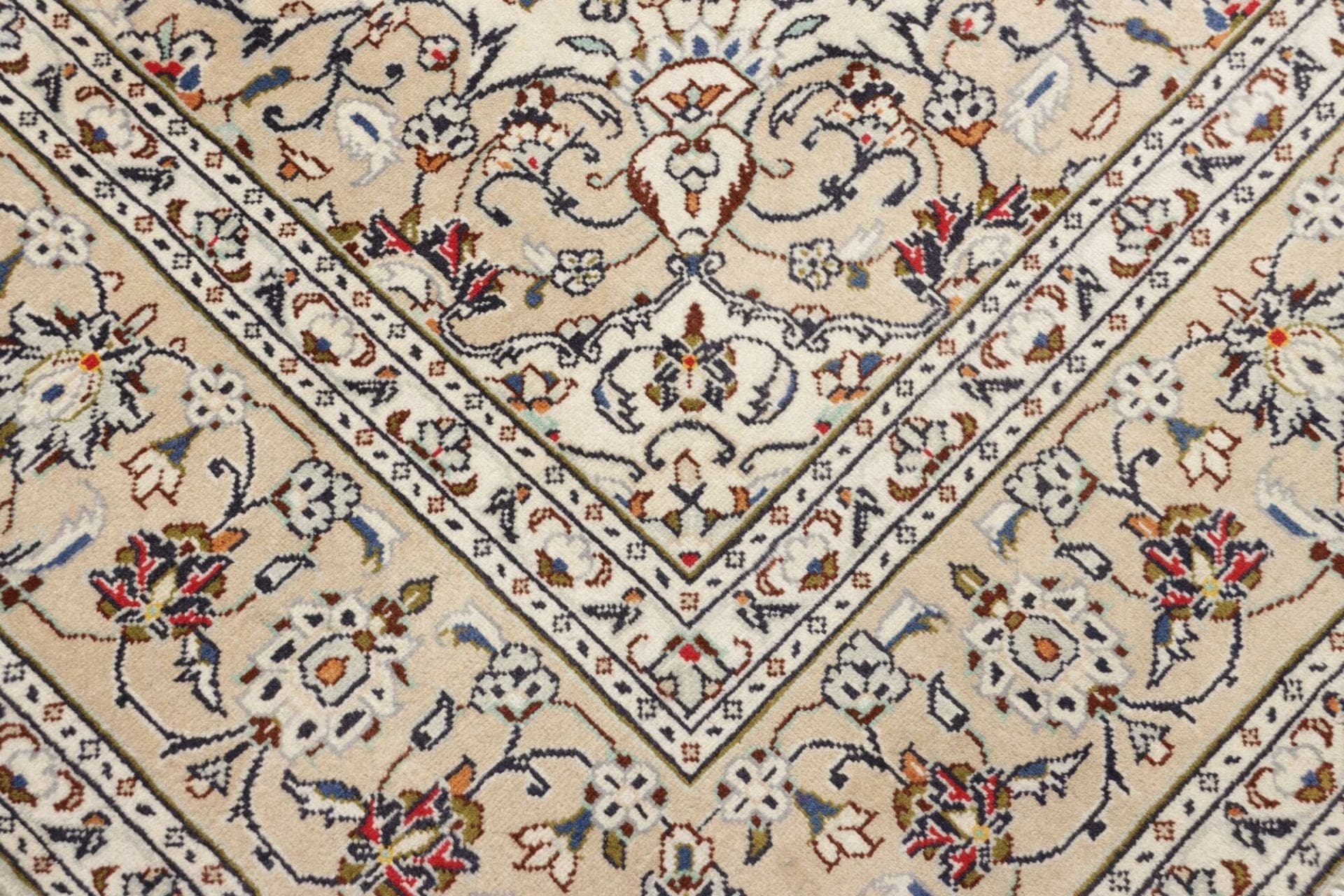 Kashan Perserteppich 203 × 300 cm aus Wolle, handgeknüpft