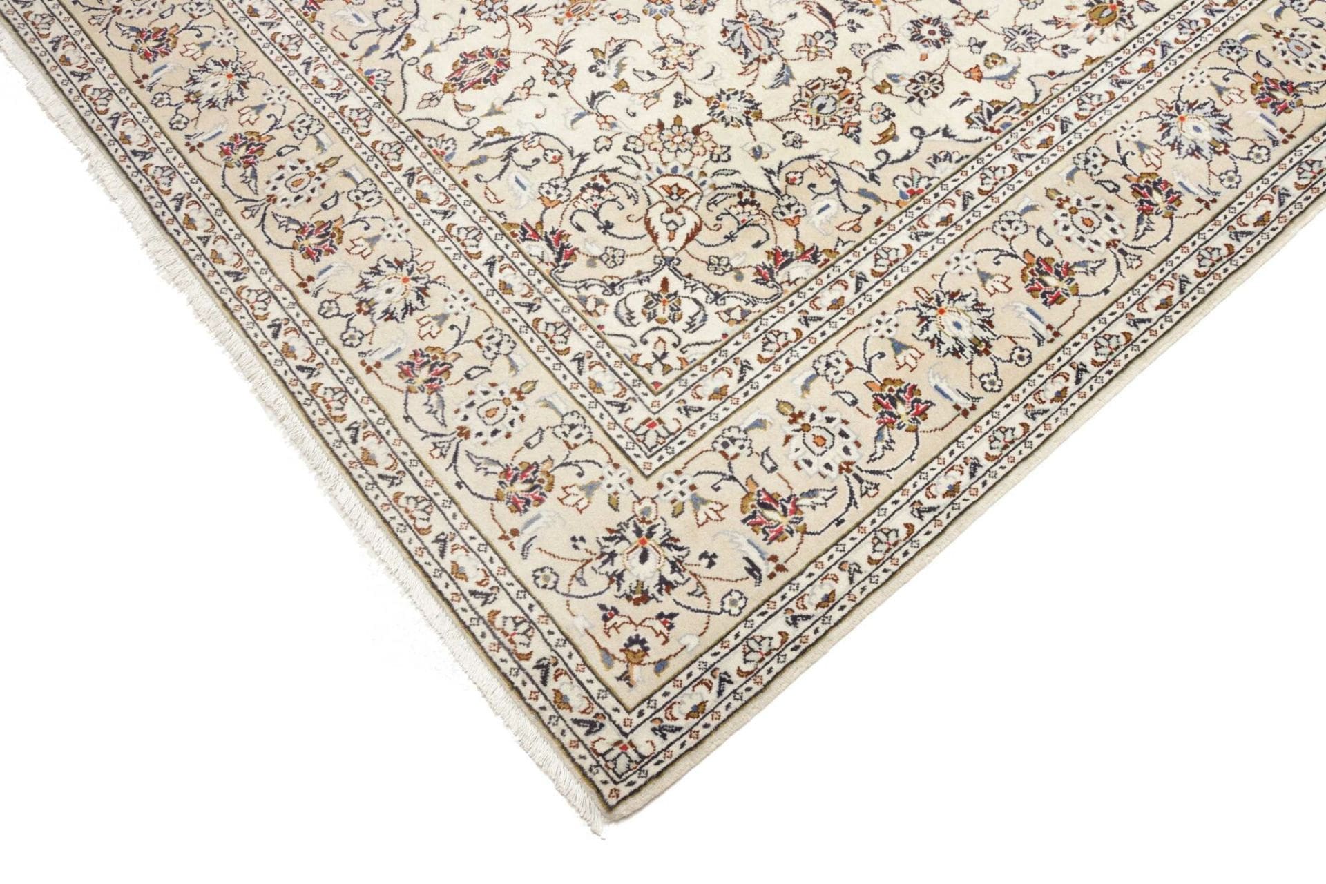 Kashan Perserteppich 203 × 300 cm aus Wolle, handgeknüpft
