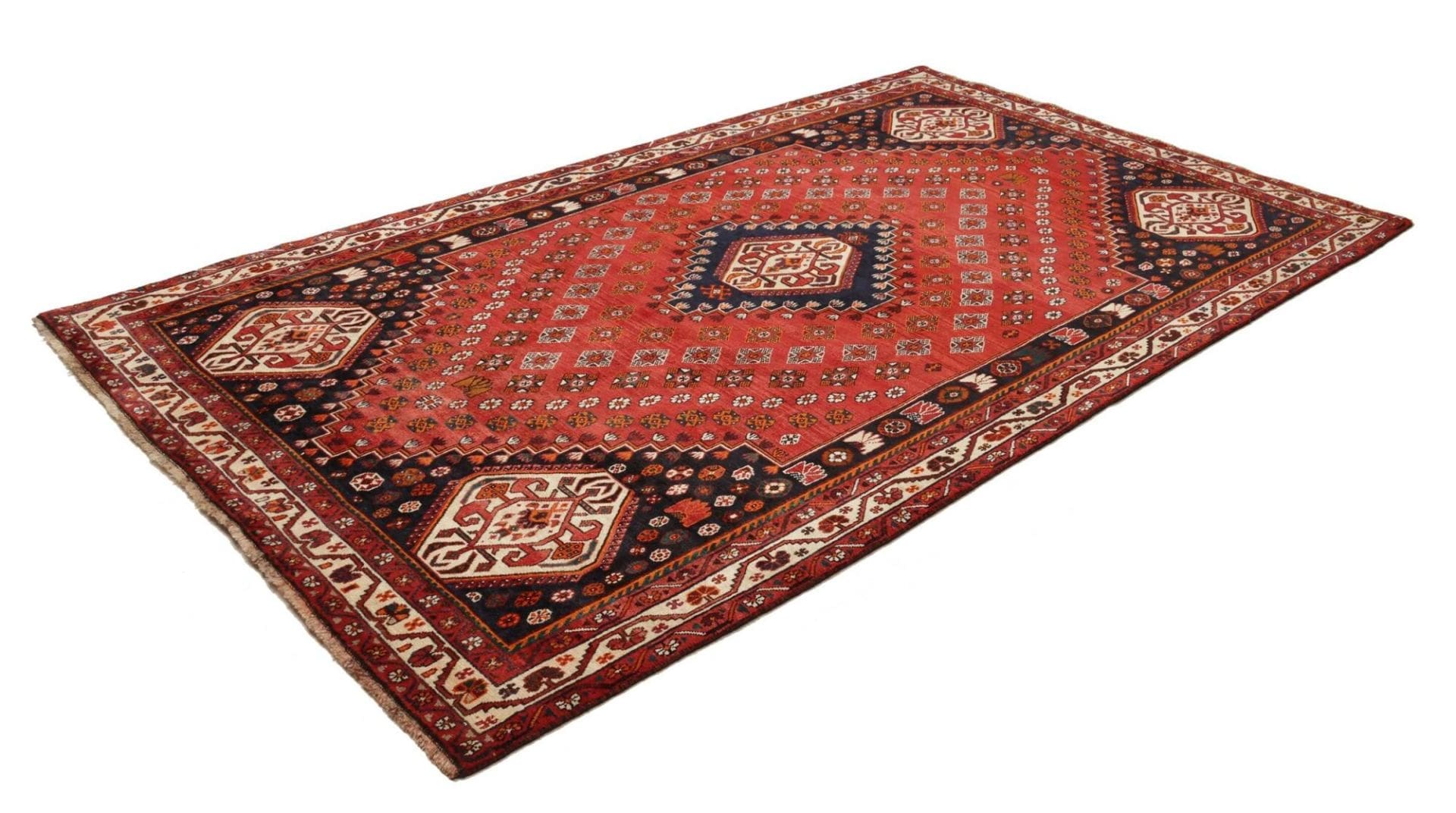 Handgeknüpfter Shiraz Perserteppich 178 × 290 cm