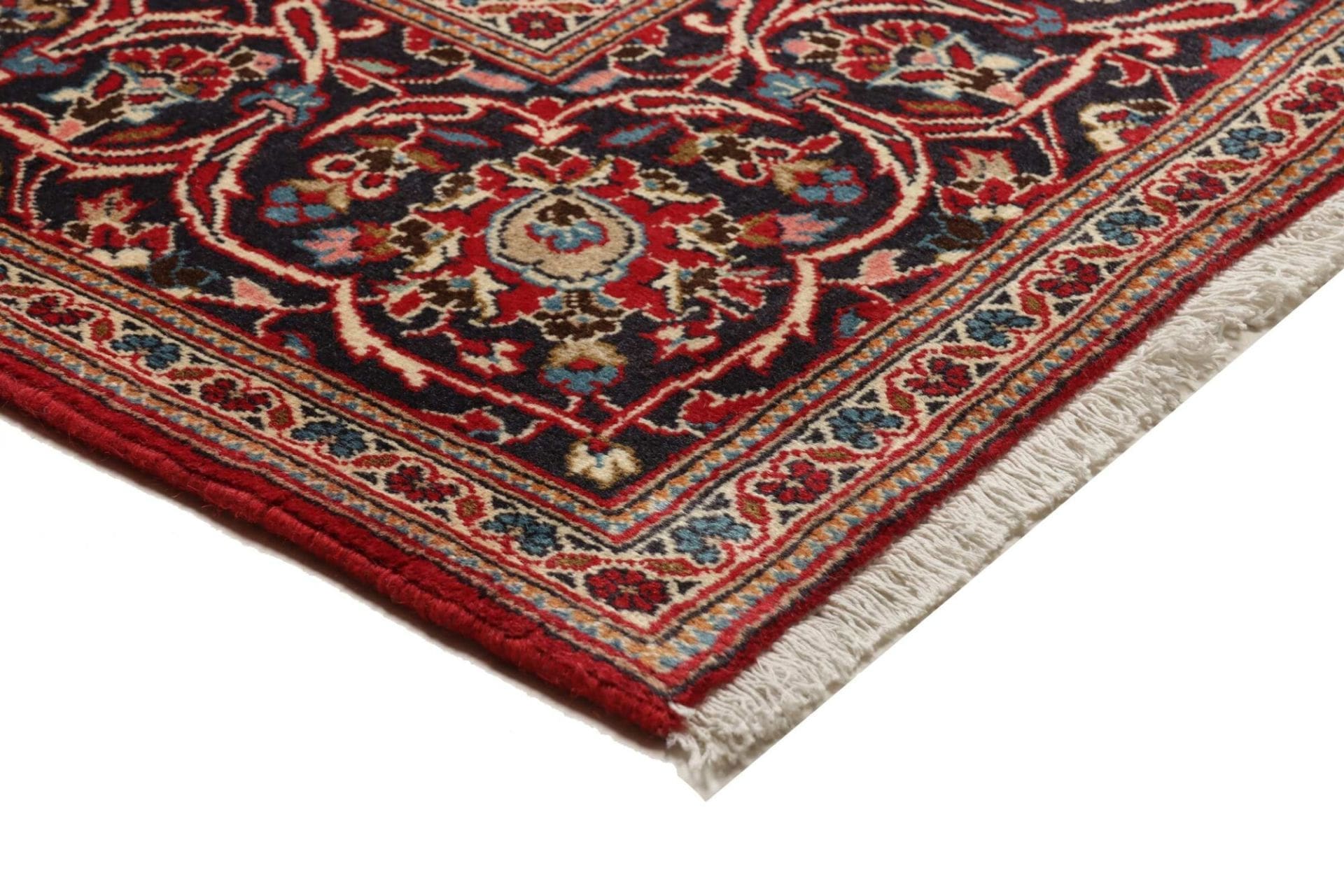 Kashan Perserteppich aus Iran, 199 × 303 cm