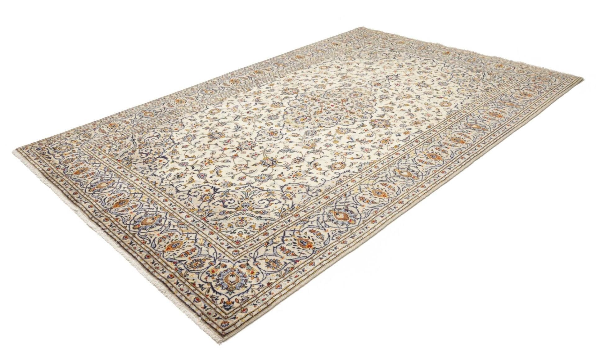 Handgeknüpfter Kashan Perserteppich, 200 × 315 cm, Wolle