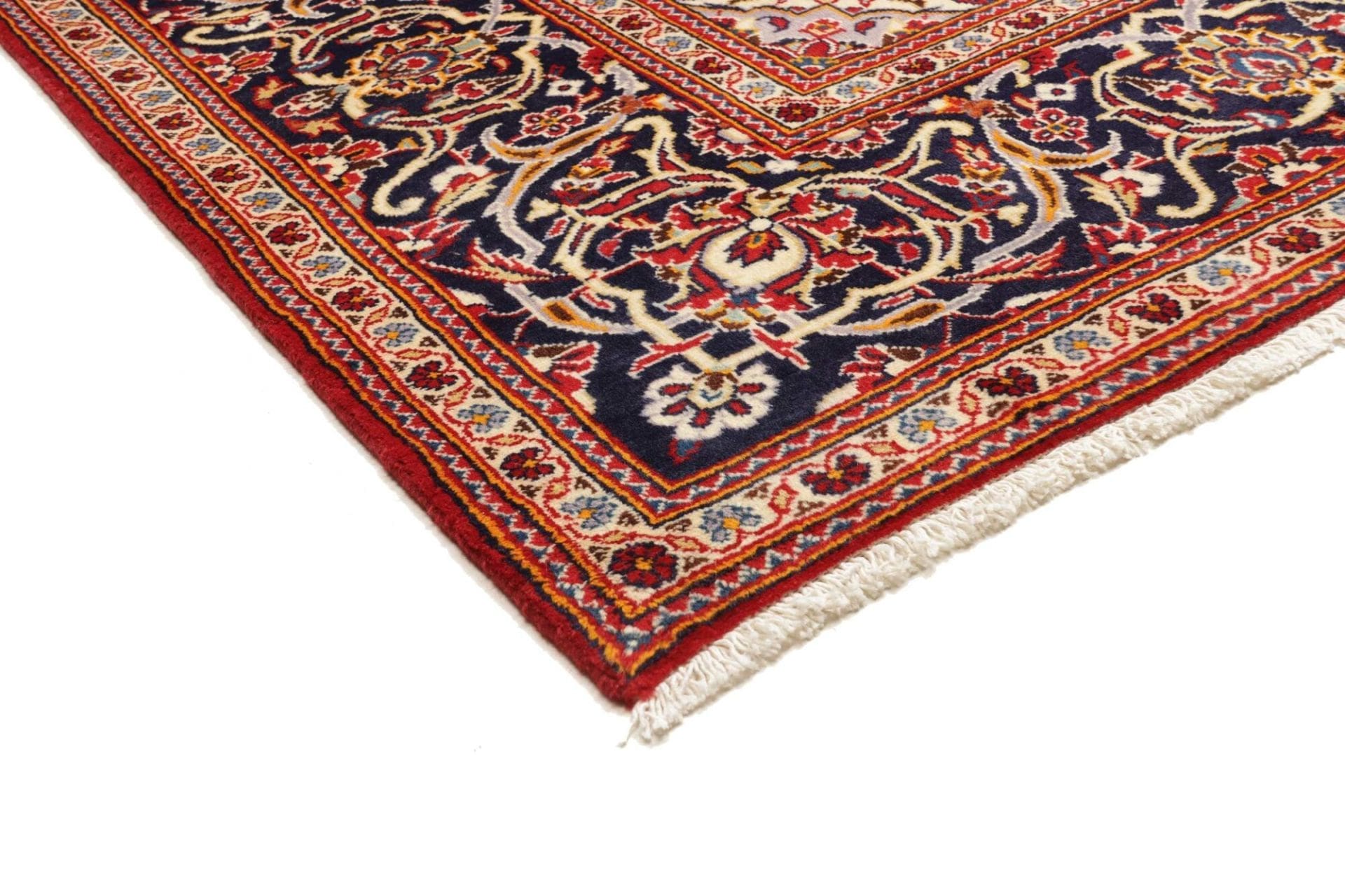 kashan-teppich-205-x-310cm-handgeknupft-perserteppich-wolle-4 Handgeknüpfter Kashan Perserteppich, 205 × 310 cm, Wolle