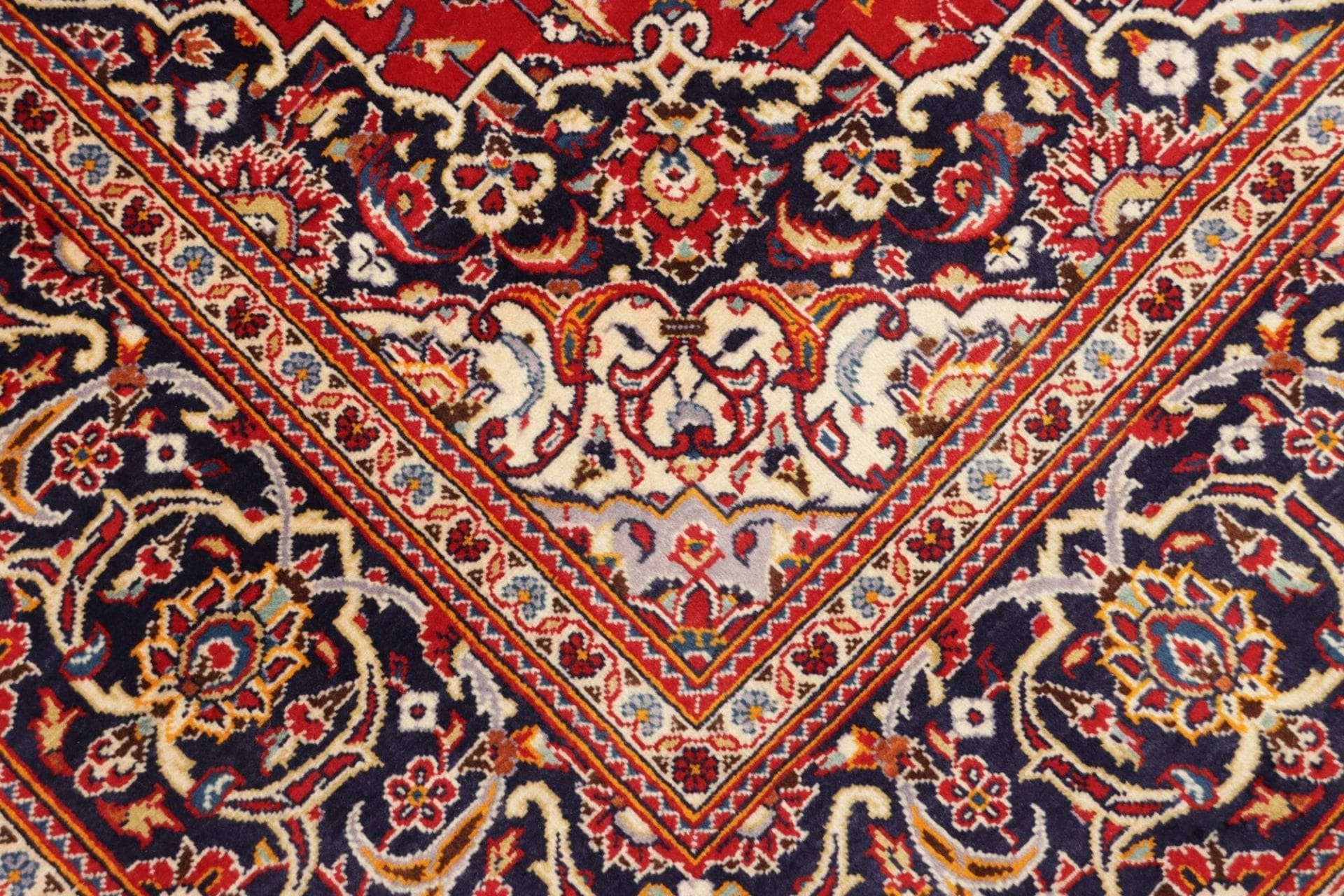 kashan-teppich-205-x-310cm-handgeknupft-perserteppich-wolle-5 Handgeknüpfter Kashan Perserteppich, 205 × 310 cm, Wolle