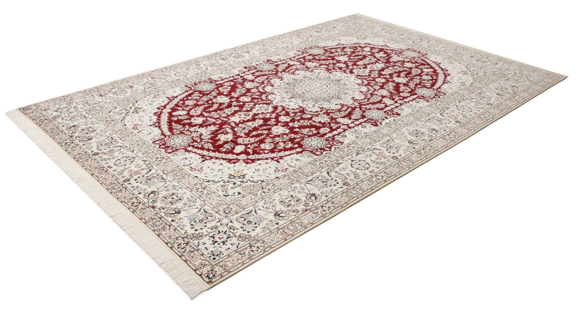 Handgeknüpfter Nain Perserteppich 203 × 307 cm
