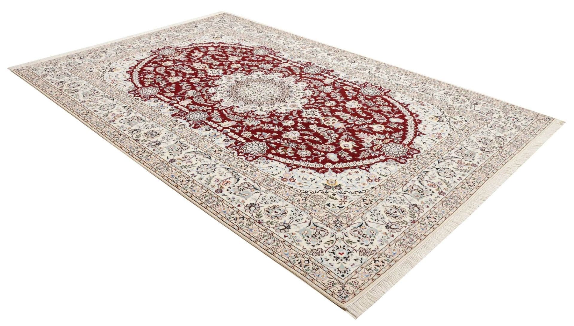 Handgeknüpfter Nain Perserteppich 203 × 307 cm