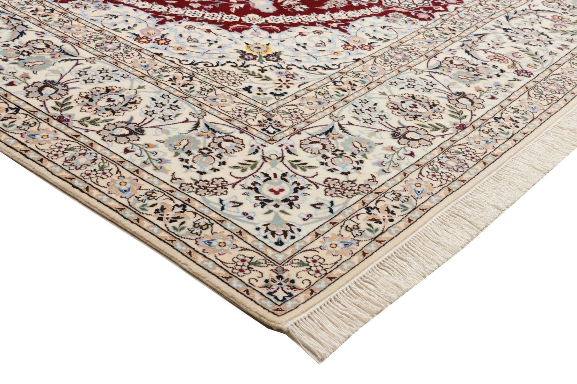 Handgeknüpfter Nain Perserteppich 203 × 307 cm