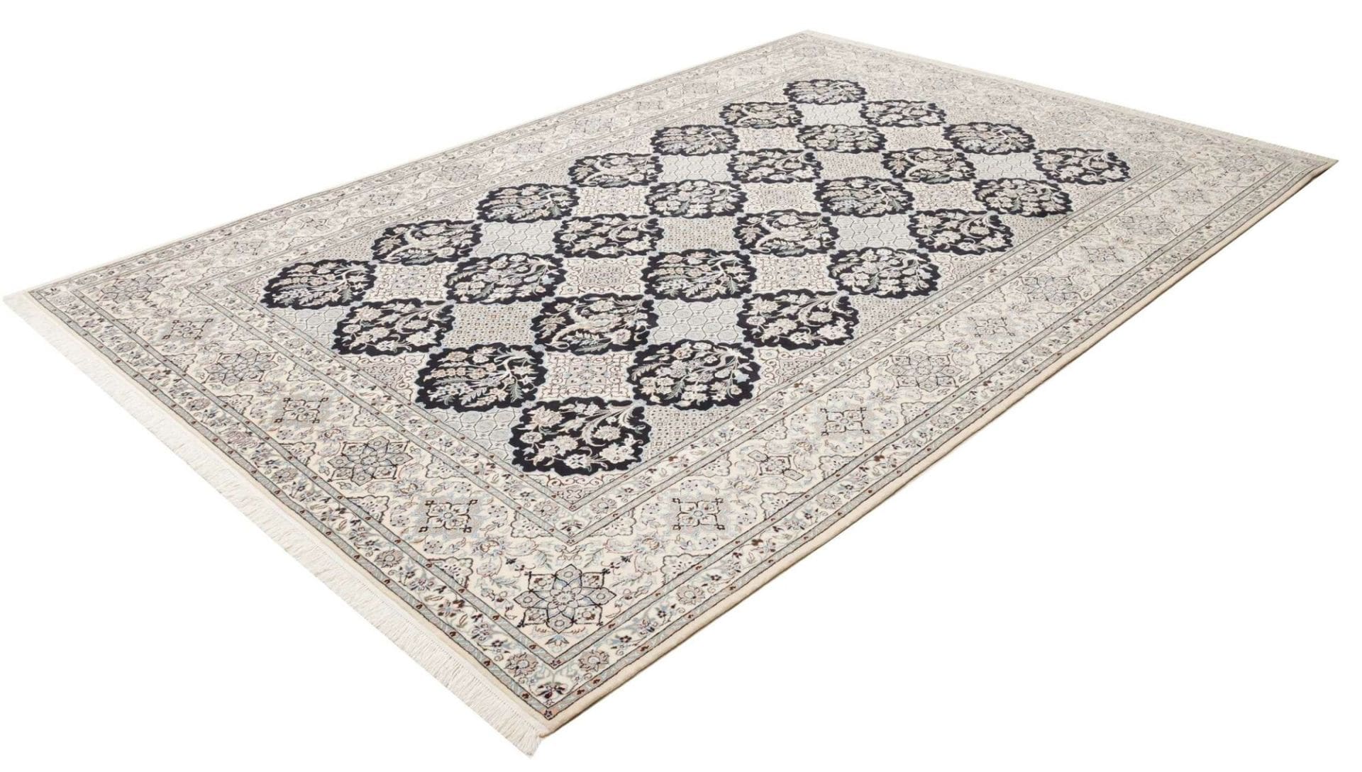 Nain Perserteppich 209 × 300 cm aus Wolle, handgeknüpft