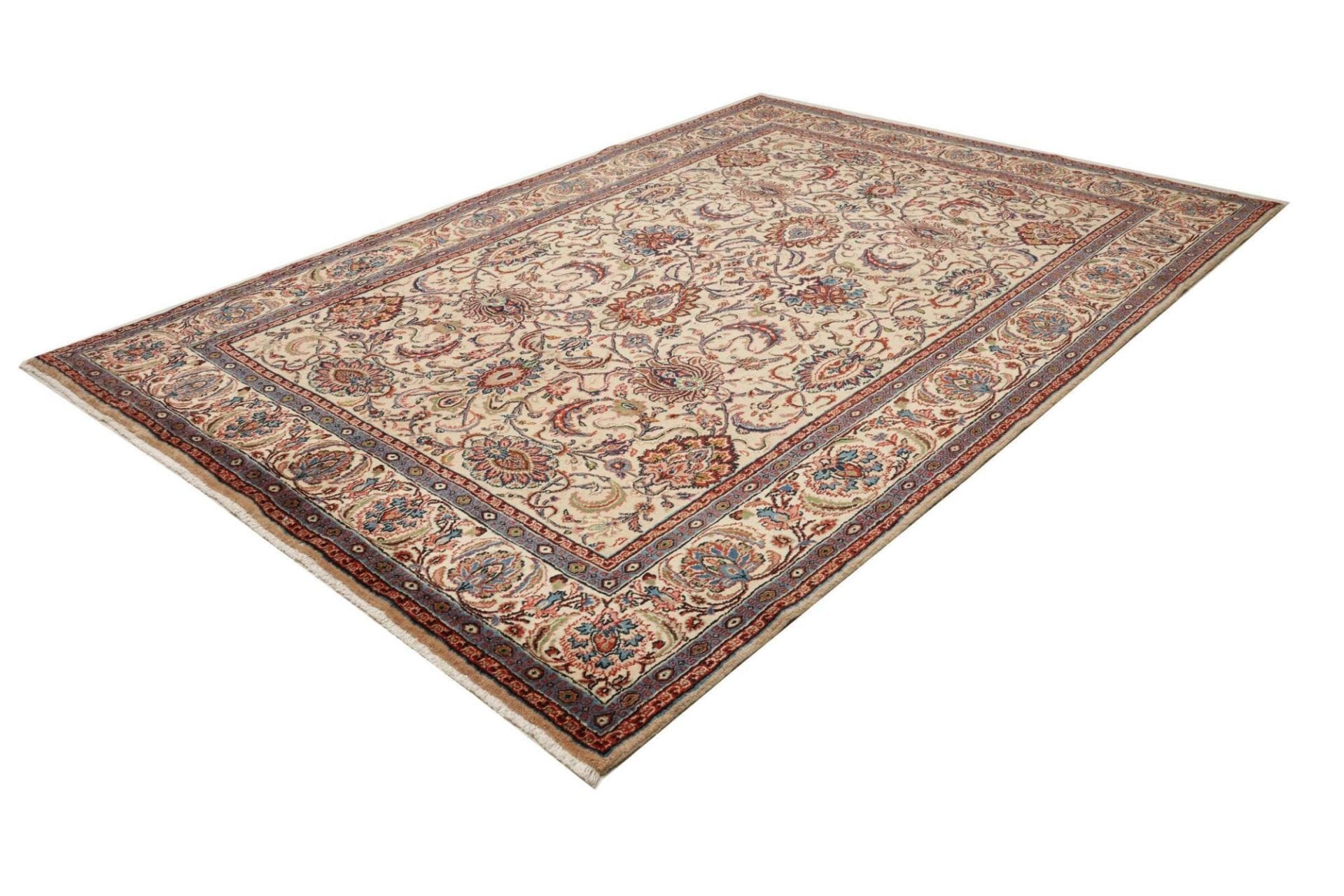 Mashhad Perserteppich aus Iran, 223 × 317 cm