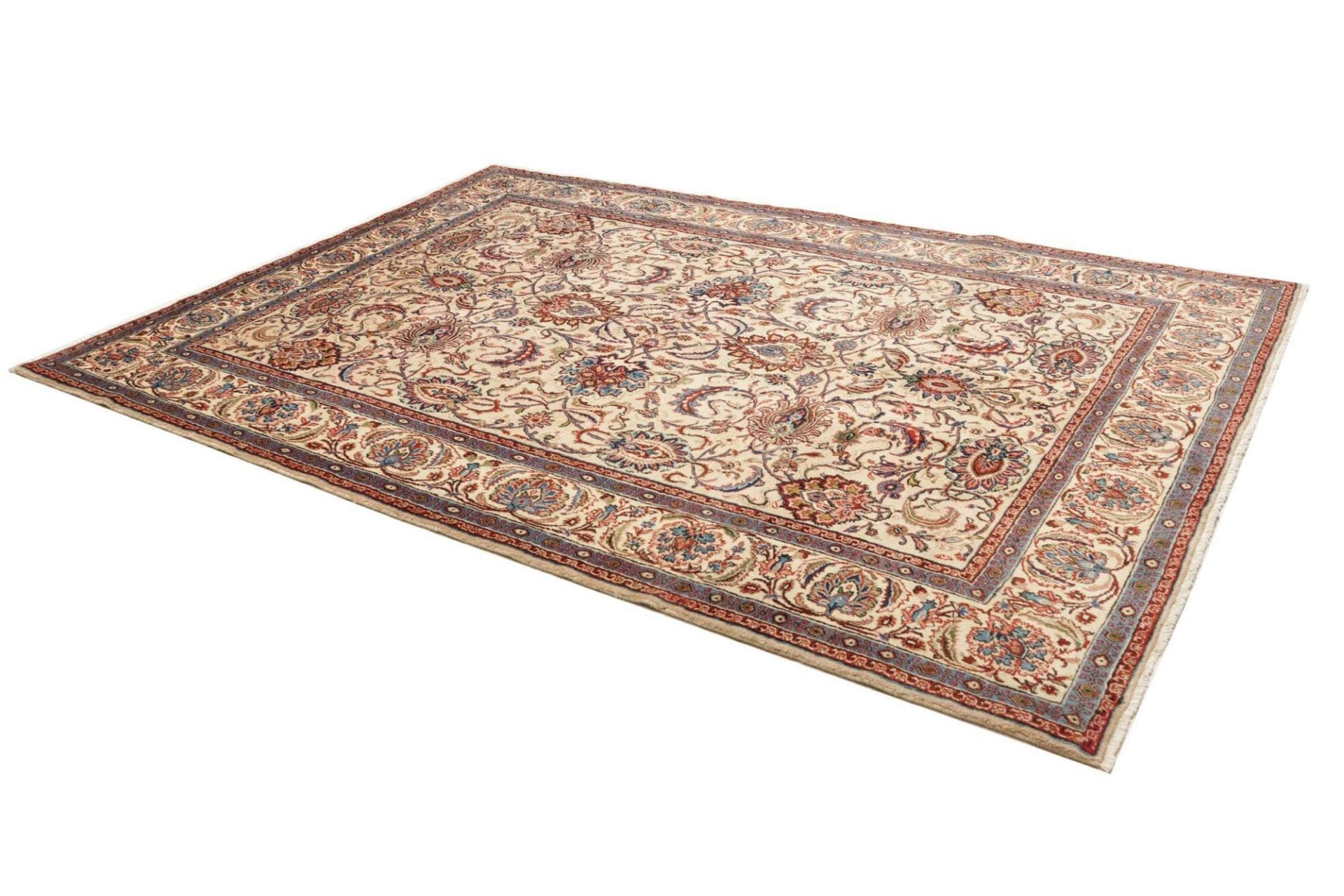 Mashhad Perserteppich aus Iran, 223 × 317 cm