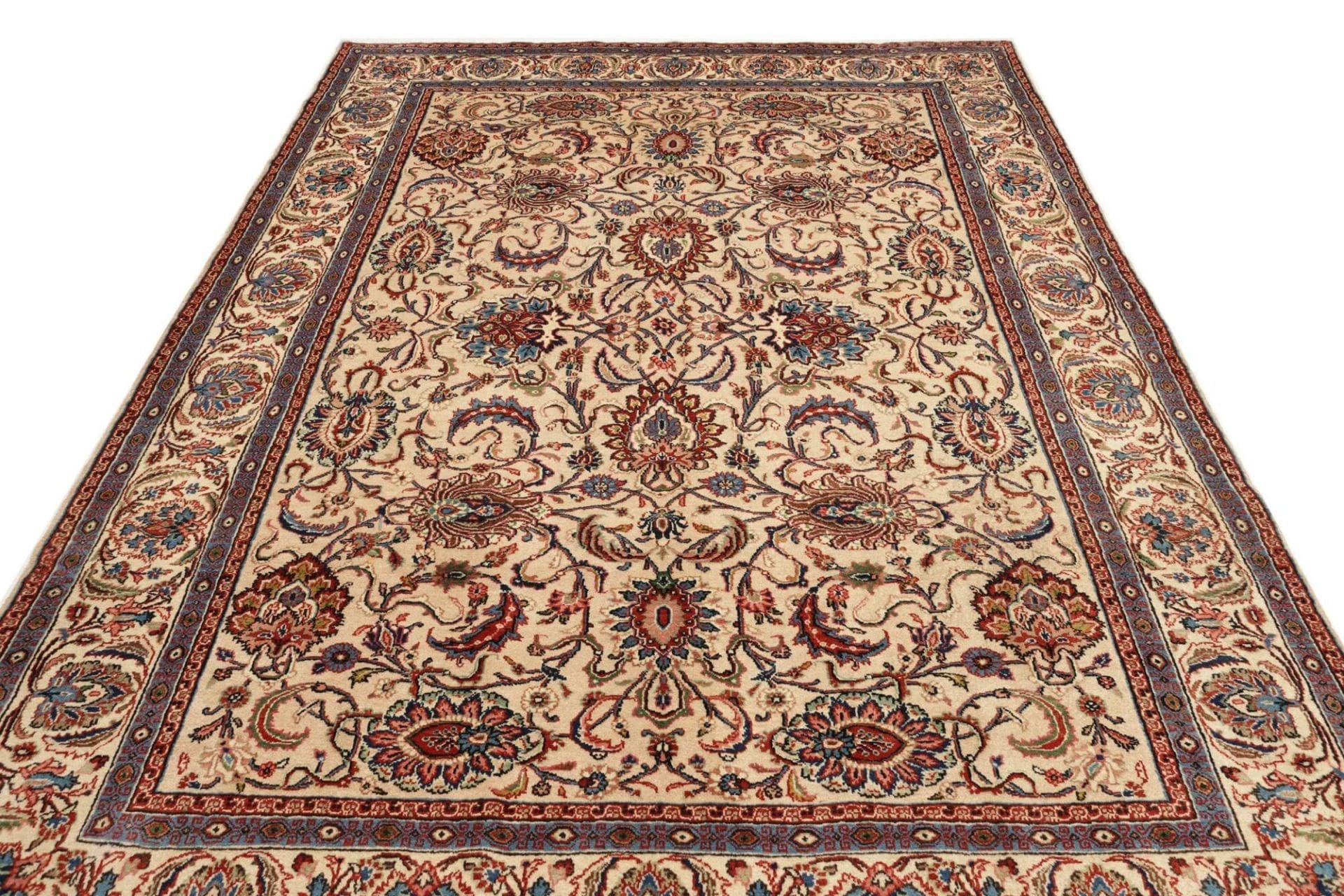 Mashhad Perserteppich aus Iran, 223 × 317 cm
