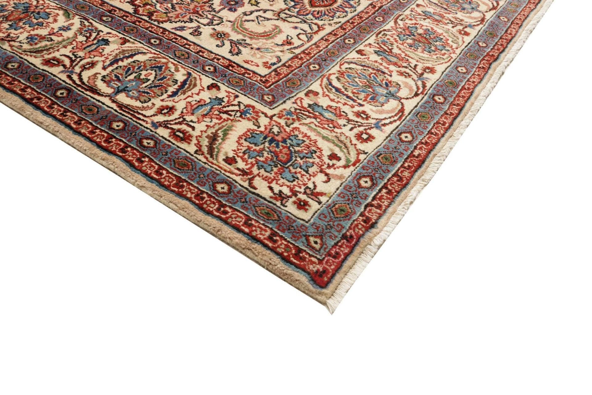 Mashhad Perserteppich aus Iran, 223 × 317 cm