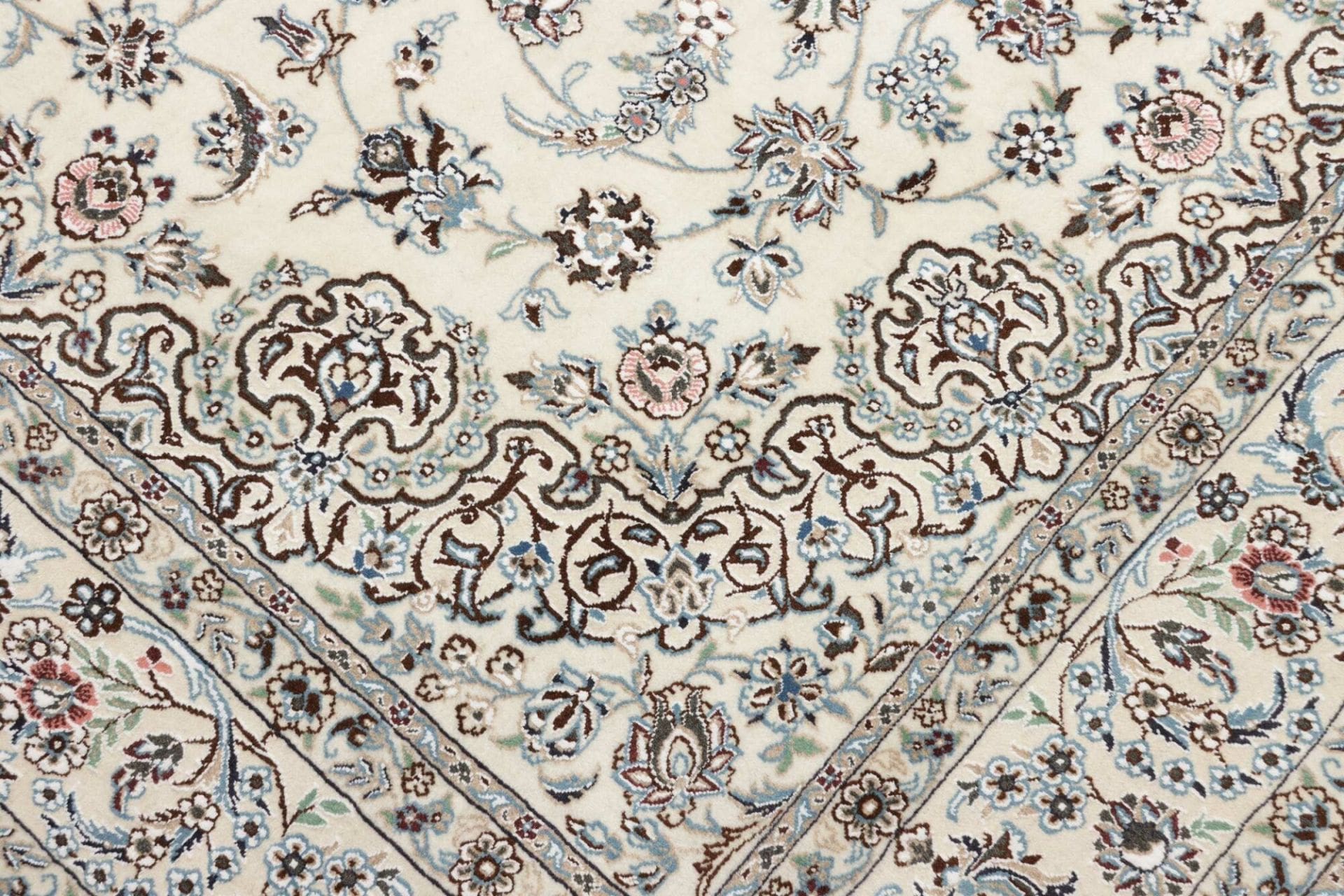 Handgeknüpfter Nain Perserteppich, 200 × 293 cm, Wolle