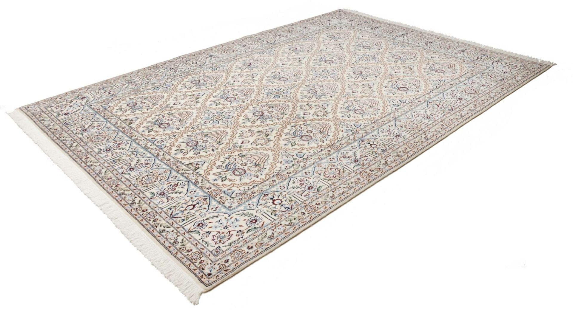 Nain Perserteppich 207 × 302 cm aus Wolle, handgeknüpft