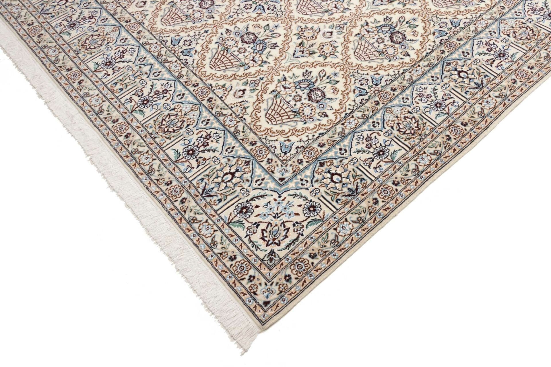 Nain Perserteppich 207 × 302 cm aus Wolle, handgeknüpft