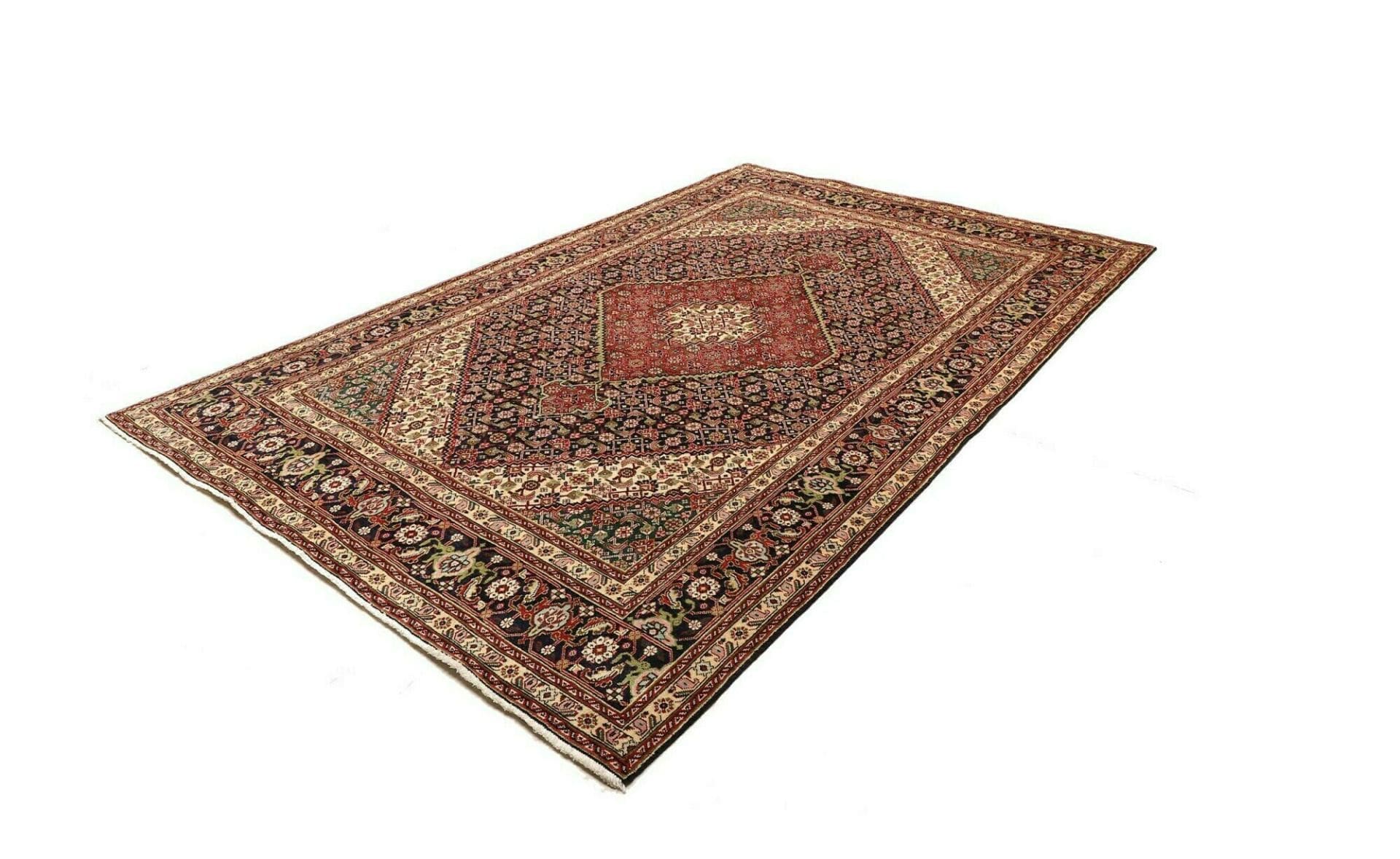 Täbriz Perserteppich aus Iran, 203 × 303 cm