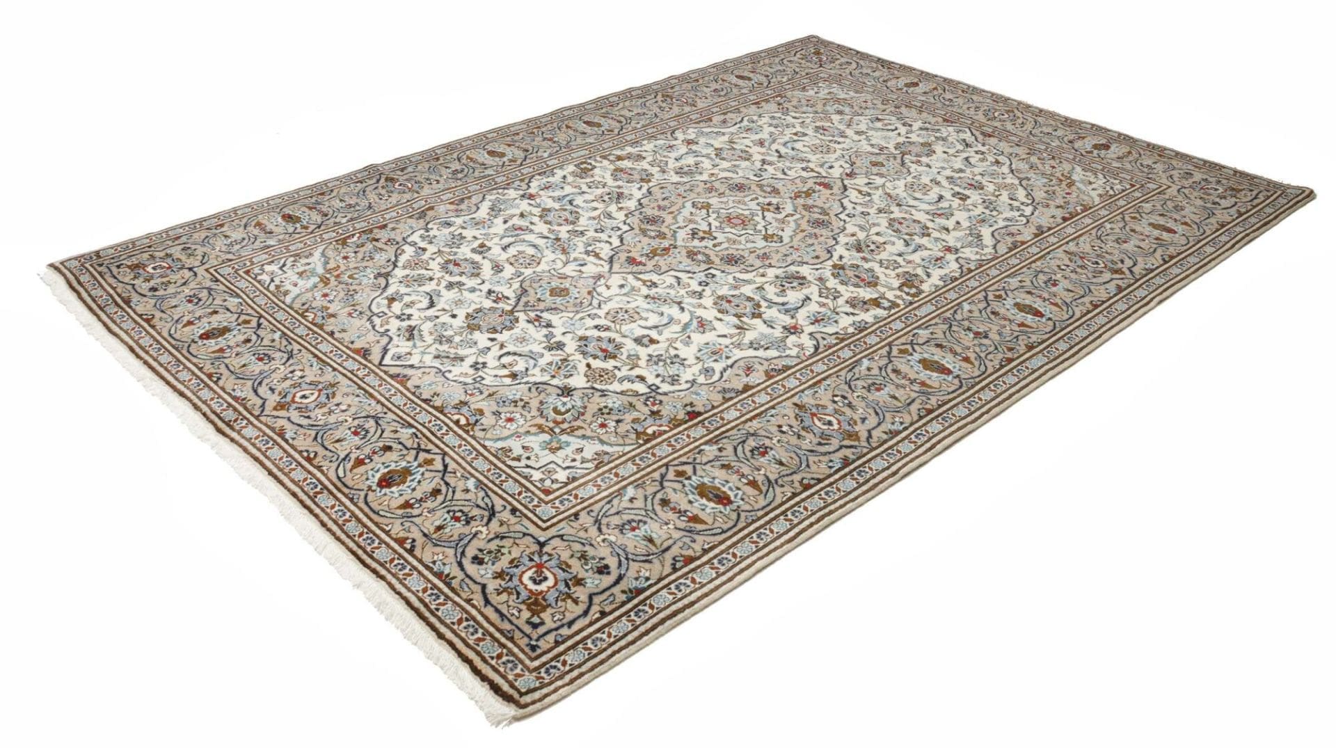 Kashan Perserteppich aus Iran, 205 × 295 cm