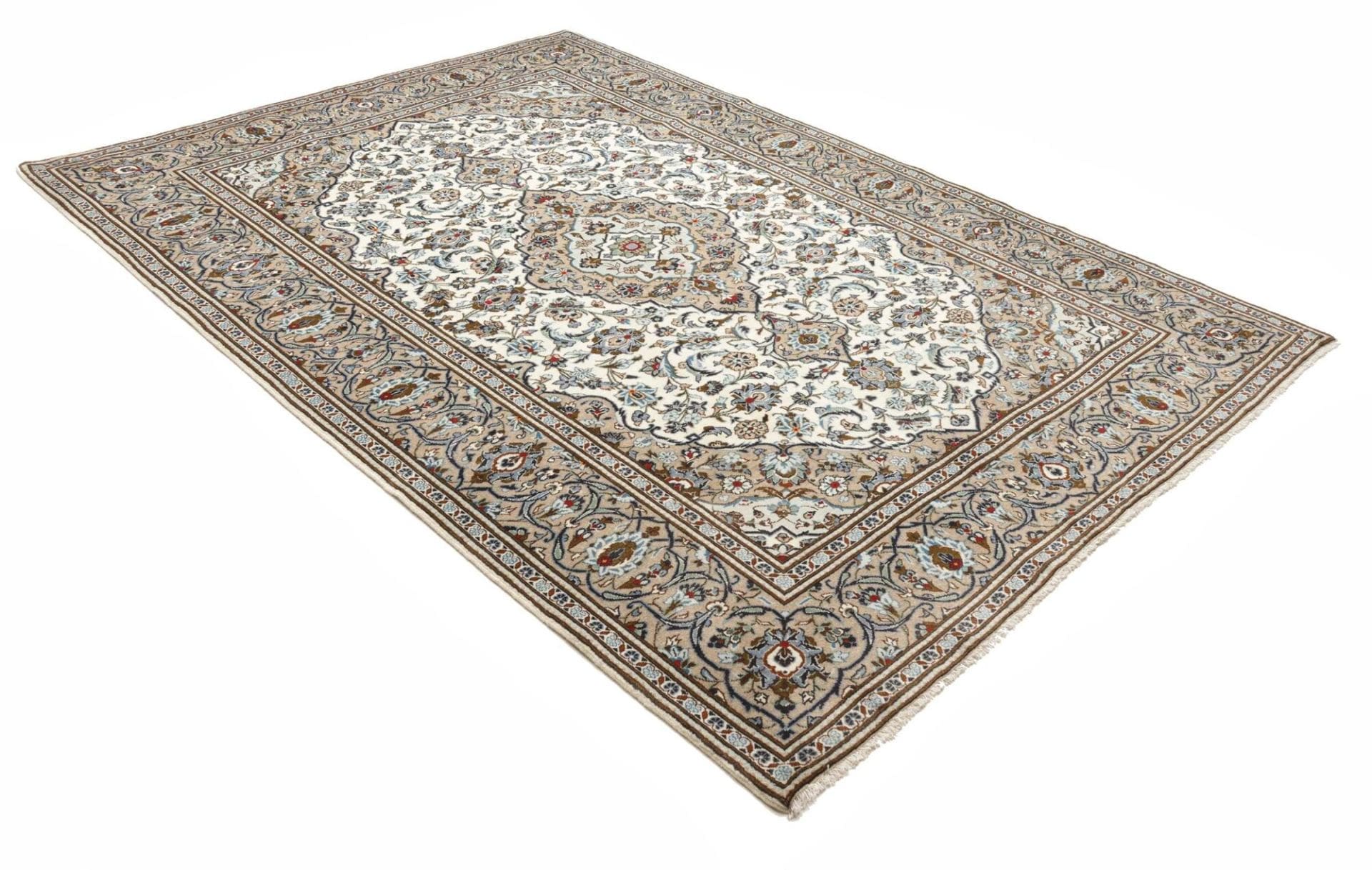 Kashan Perserteppich aus Iran, 205 × 295 cm