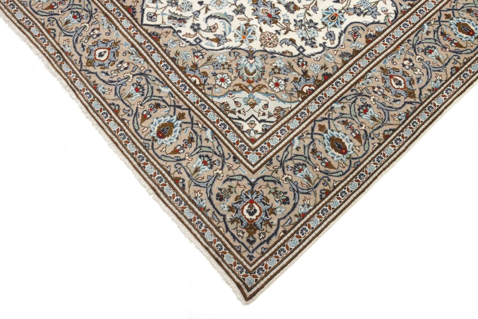 Kashan Perserteppich aus Iran, 205 × 295 cm