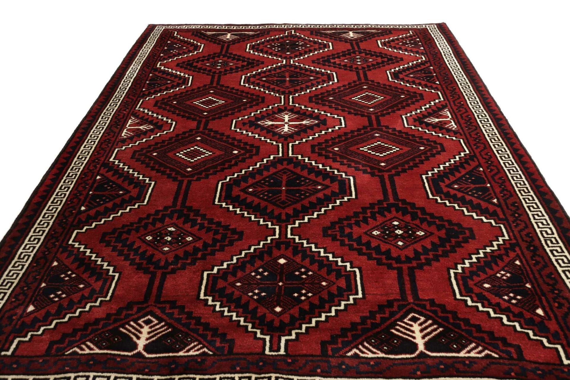 Loribaft Perserteppich 226 × 307 cm aus Wolle, handgeknüpft