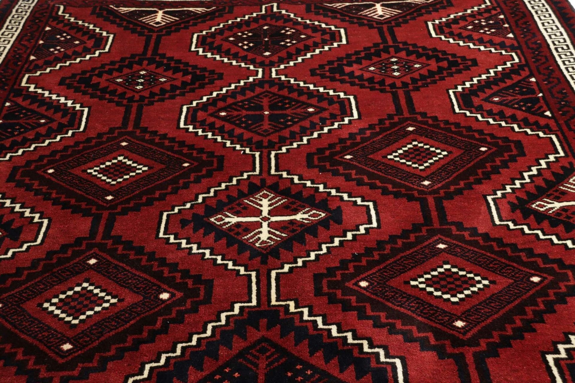 Loribaft Perserteppich 226 × 307 cm aus Wolle, handgeknüpft