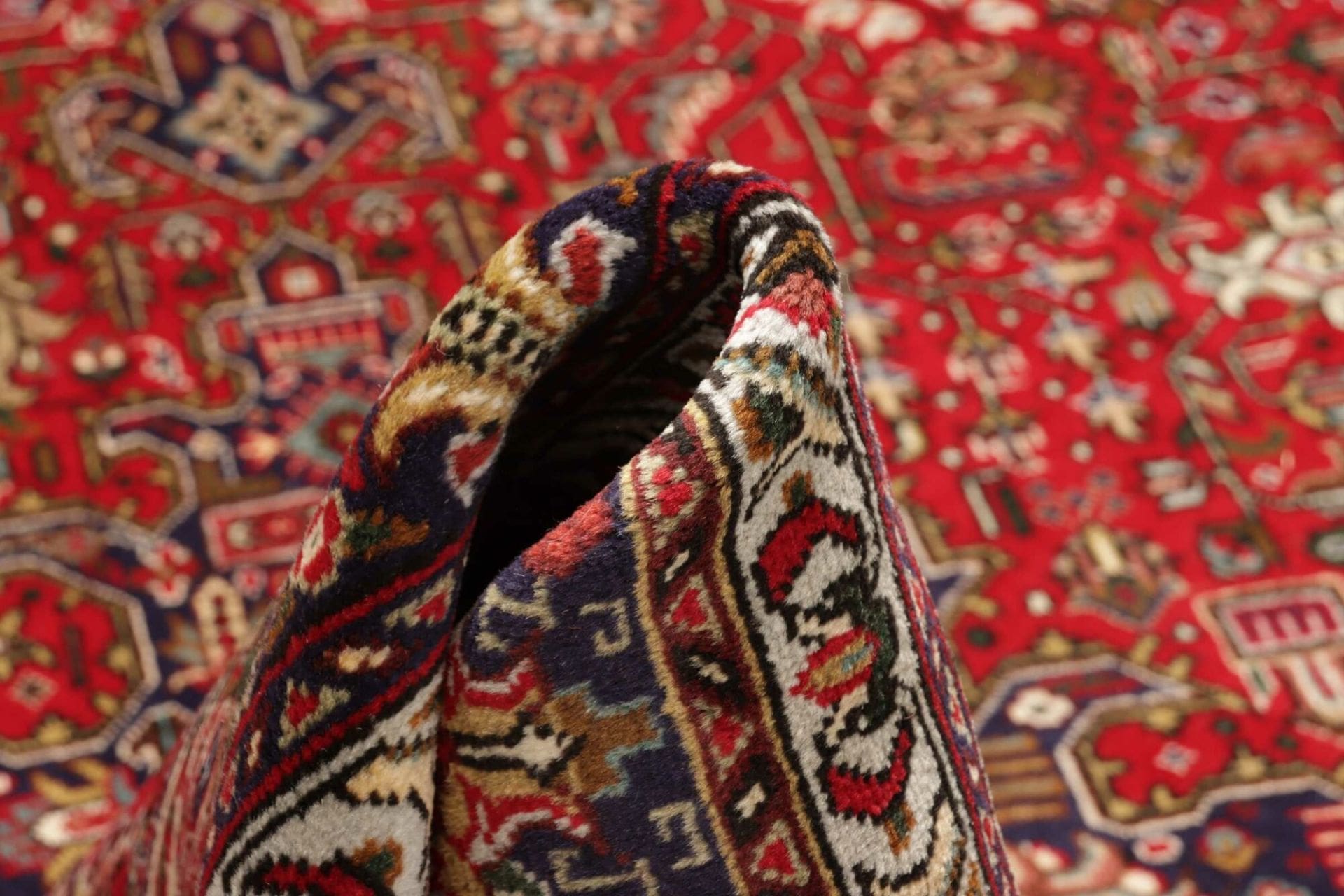 Täbriz Perserteppich aus Iran, 203 × 300 cm