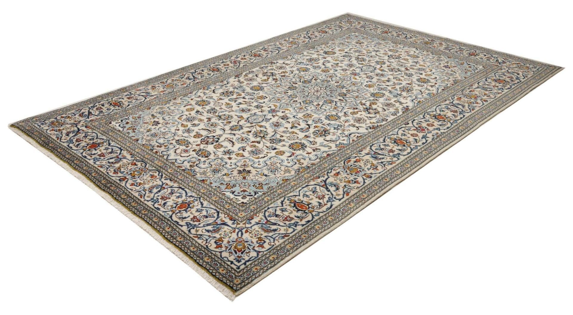 Kashan Perserteppich aus Iran, 200 × 308 cm