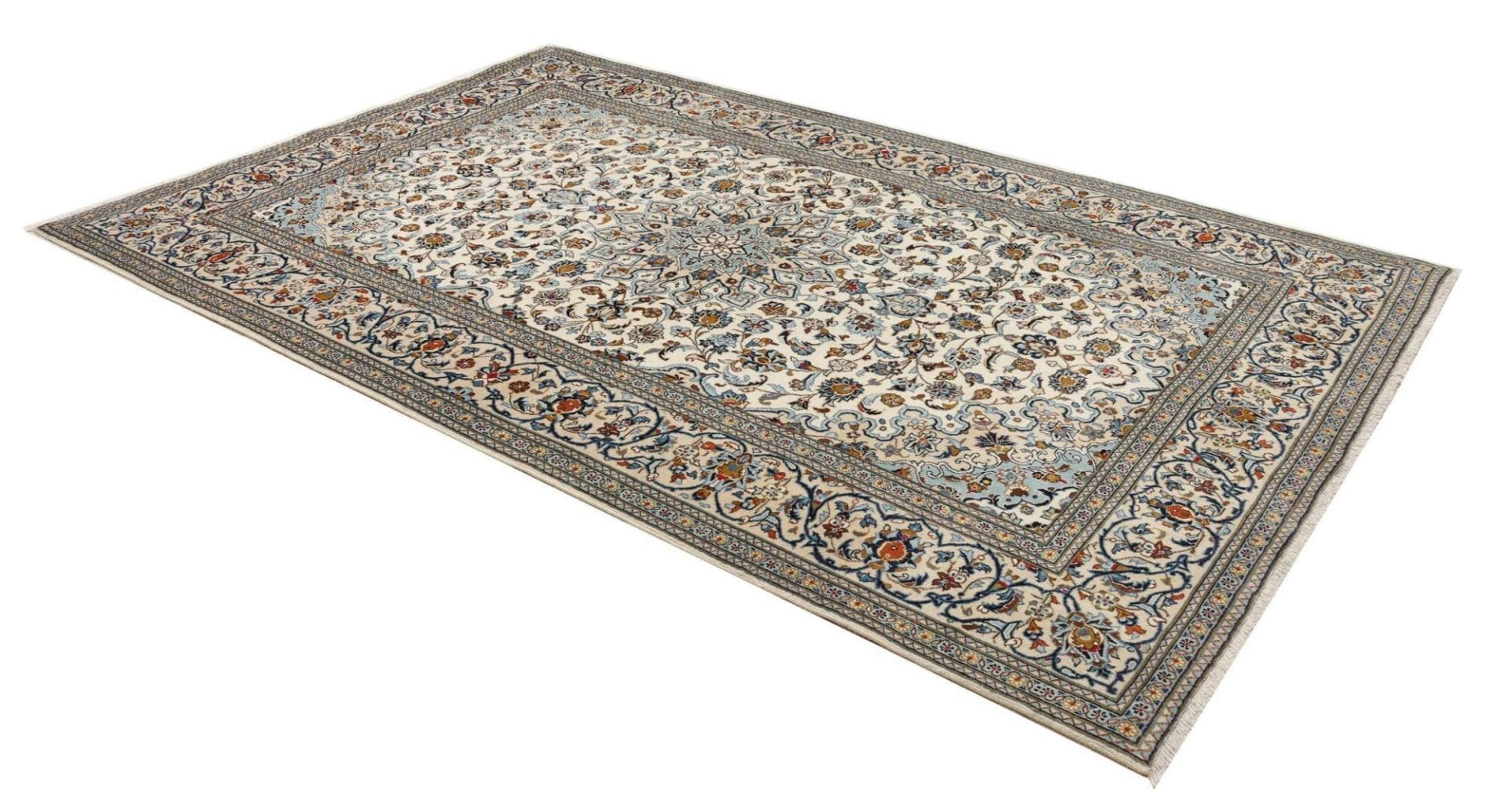 Kashan Perserteppich aus Iran, 200 × 308 cm