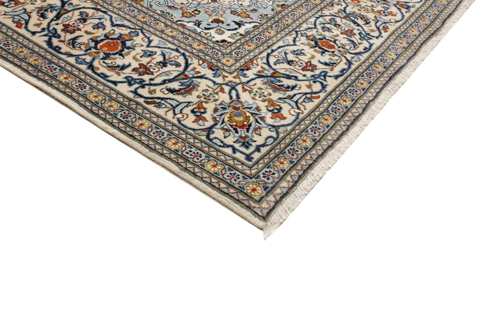 Kashan Perserteppich aus Iran, 200 × 308 cm