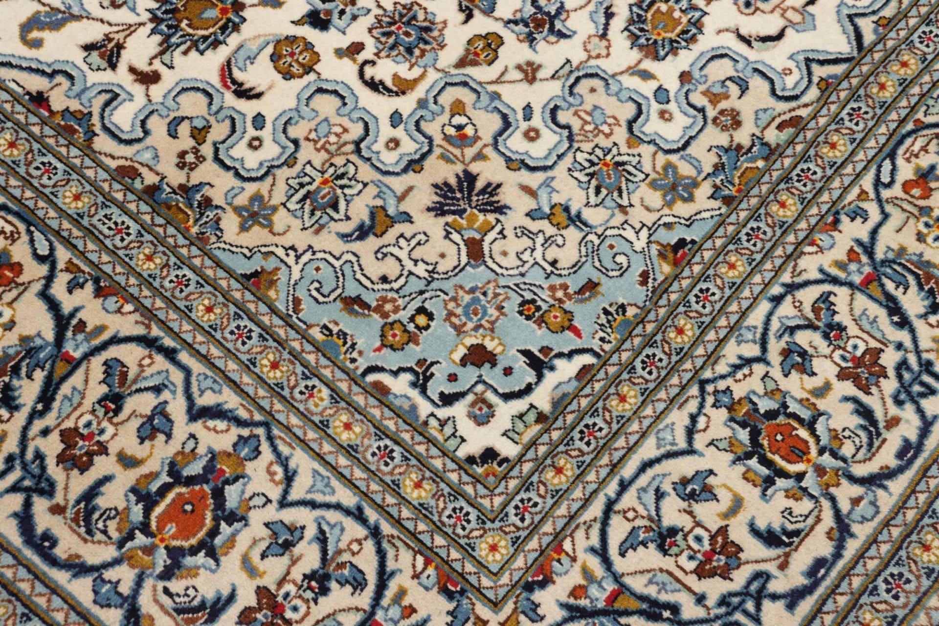 Kashan Perserteppich aus Iran, 200 × 308 cm