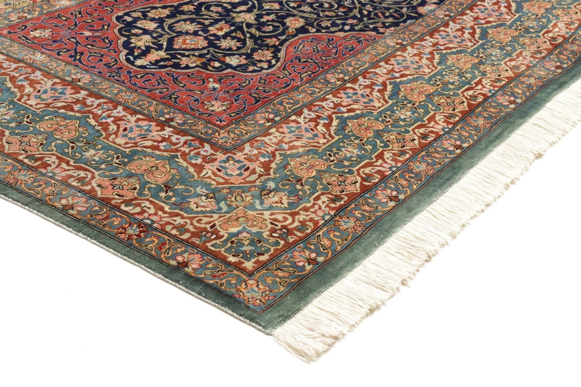 Ghom Perserteppich aus Iran, 198 × 298 cm