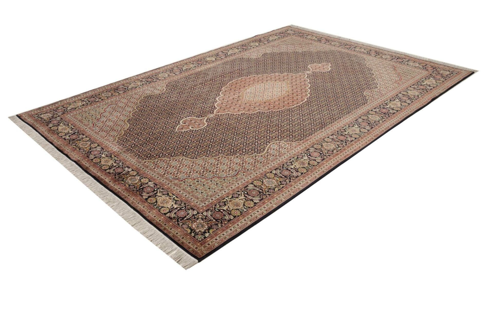 Handgeknüpfter Täbriz Perserteppich 206 × 300 cm