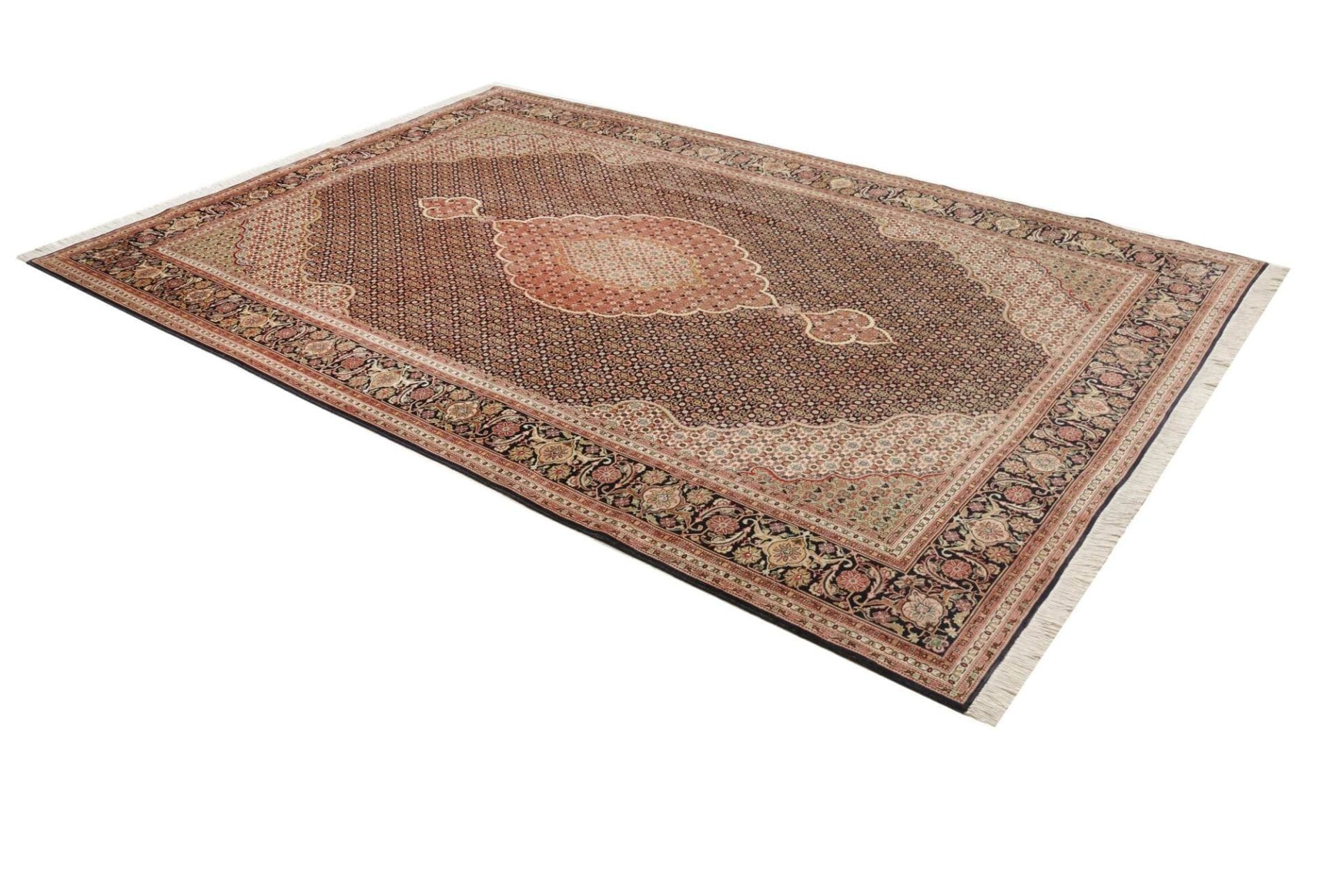 Handgeknüpfter Täbriz Perserteppich 206 × 300 cm