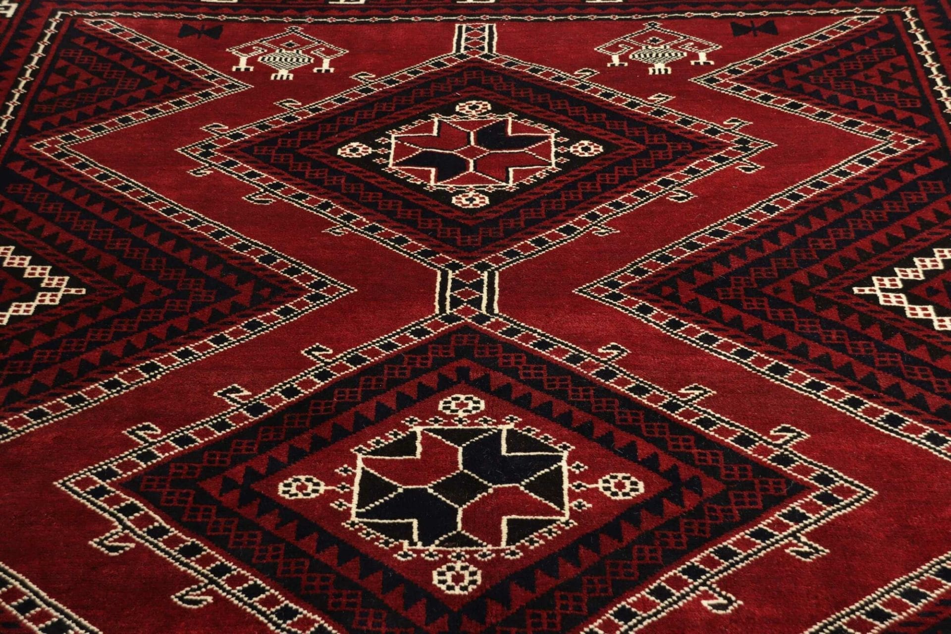 Handgeknüpfter Loribaft Perserteppich, 218 × 305 cm, Wolle